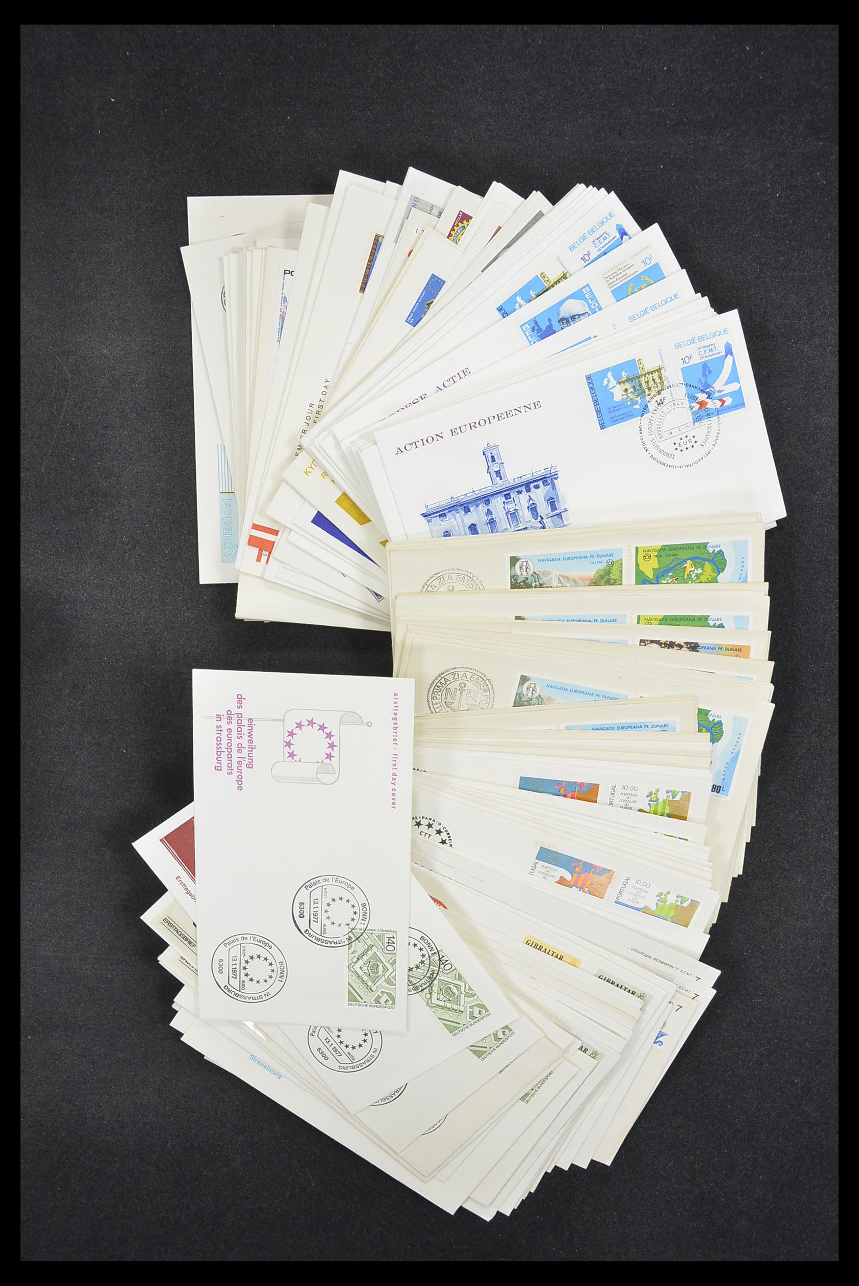 33542 109 - Postzegelverzameling 33542 Europa Cept fdc's 1956-1999.