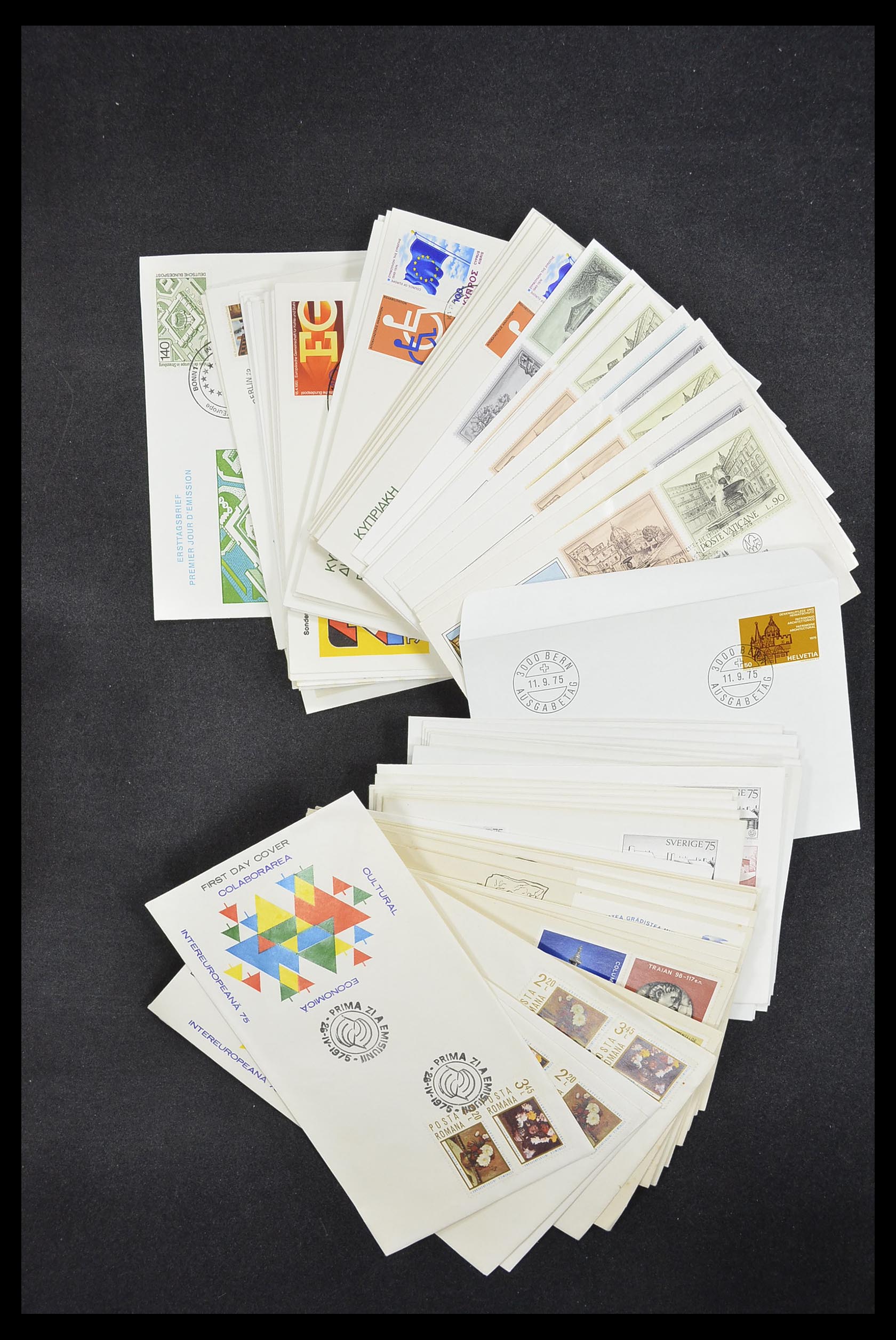 33542 110 - Postzegelverzameling 33542 Europa Cept fdc's 1956-1999.