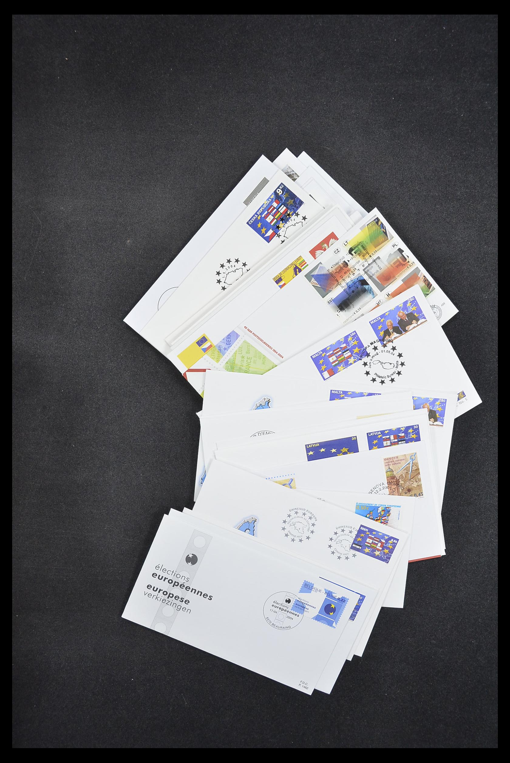 33542 112 - Postzegelverzameling 33542 Europa Cept fdc's 1956-1999.