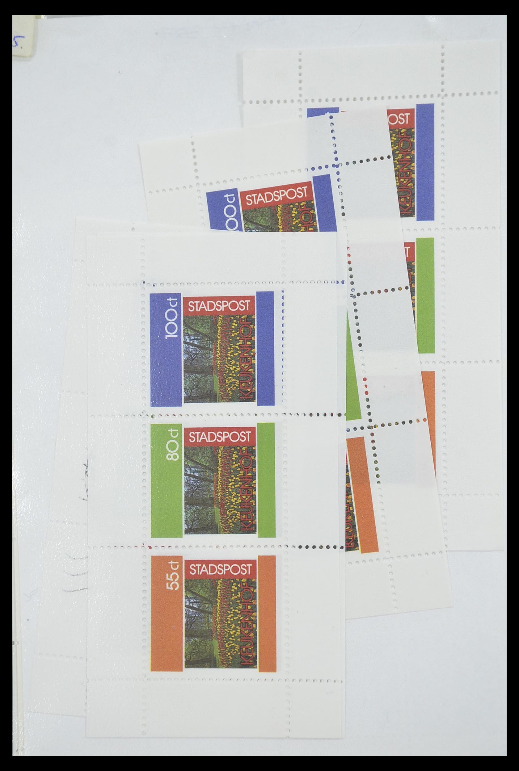 33543 107 - Postzegelverzameling 33543 Nederland stadspost 1969-2017.