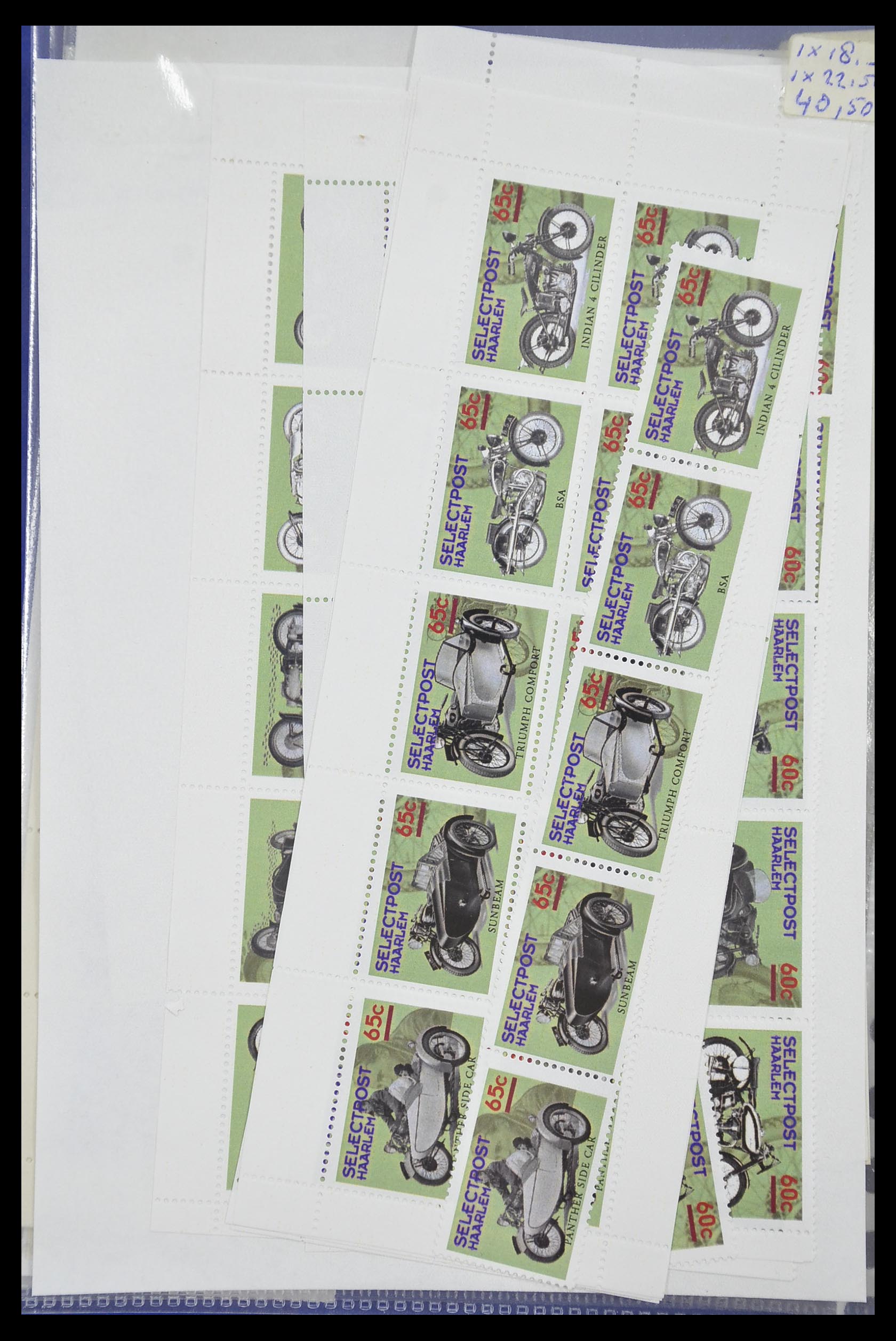 33543 110 - Postzegelverzameling 33543 Nederland stadspost 1969-2017.