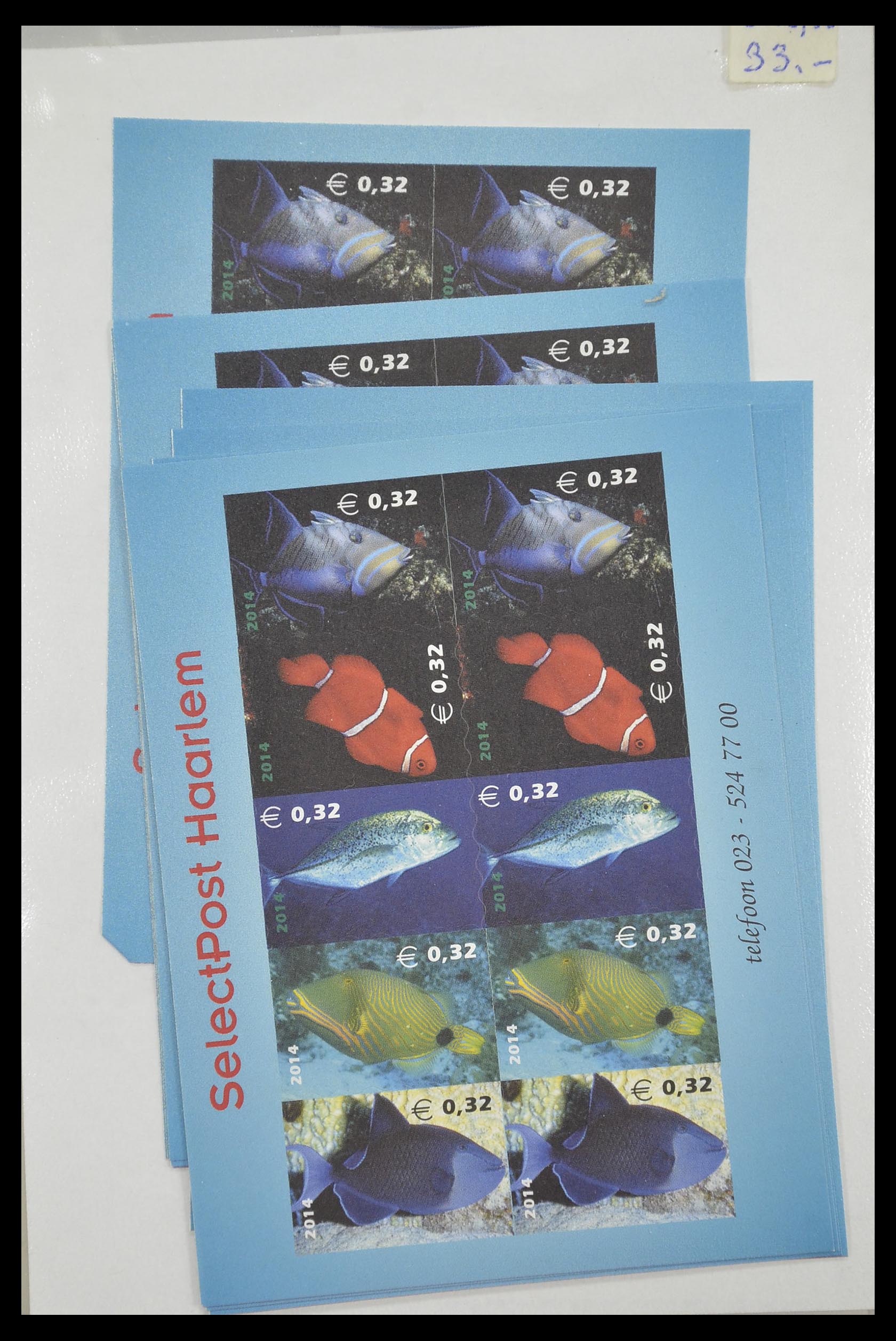 33543 114 - Postzegelverzameling 33543 Nederland stadspost 1969-2017.