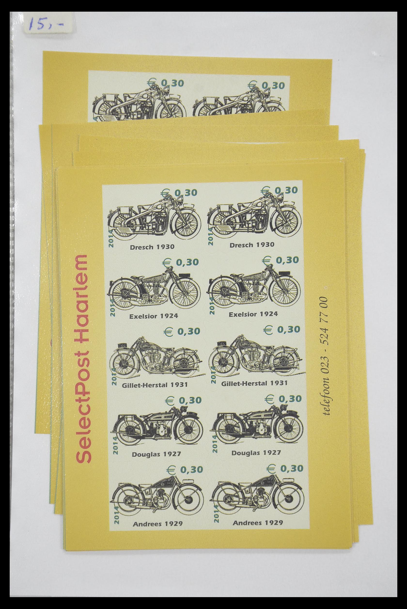 33543 115 - Postzegelverzameling 33543 Nederland stadspost 1969-2017.