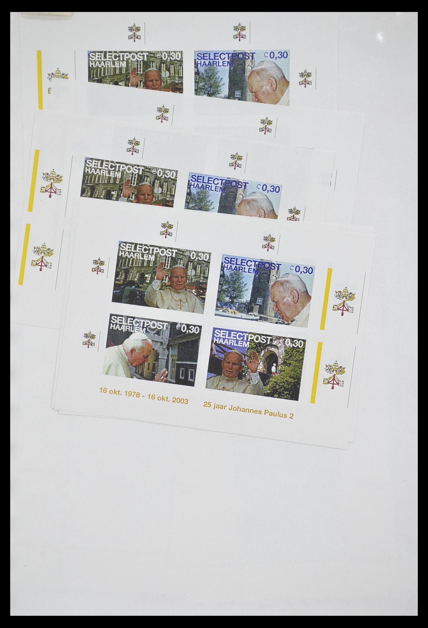 33543 117 - Postzegelverzameling 33543 Nederland stadspost 1969-2017.