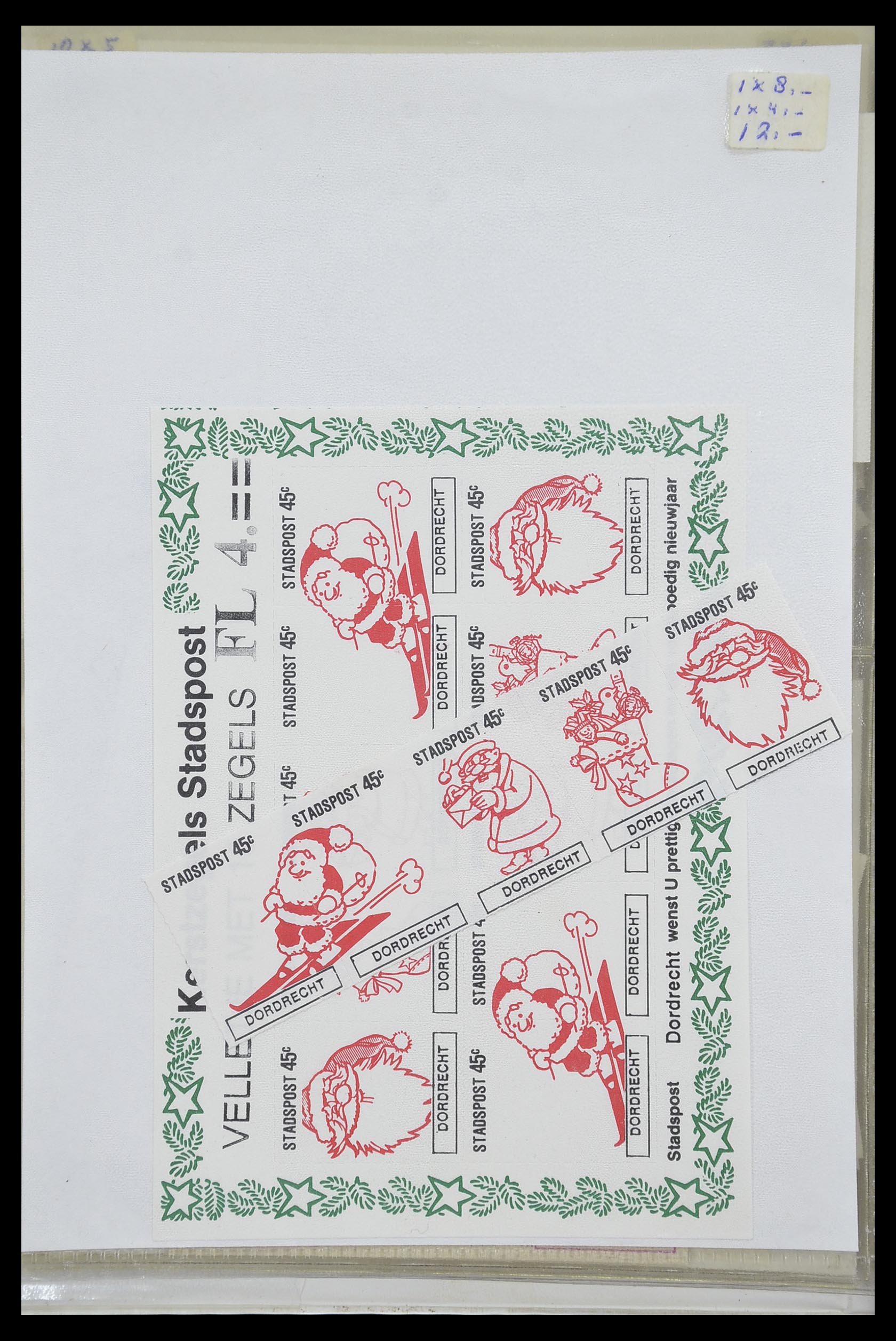 33543 136 - Postzegelverzameling 33543 Nederland stadspost 1969-2017.