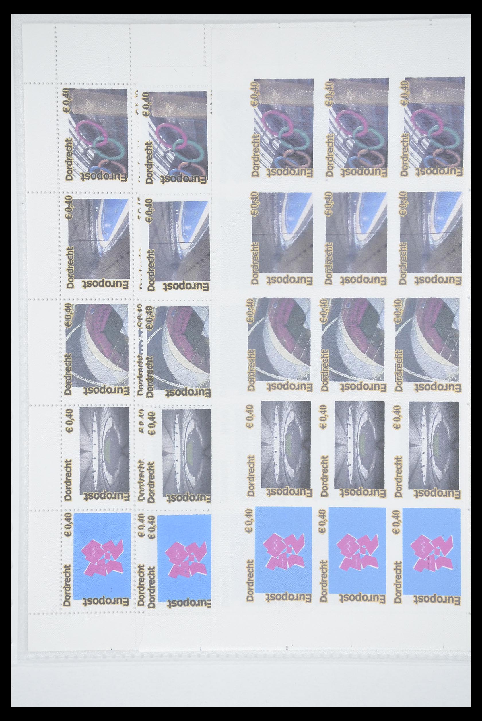 33543 137 - Postzegelverzameling 33543 Nederland stadspost 1969-2017.