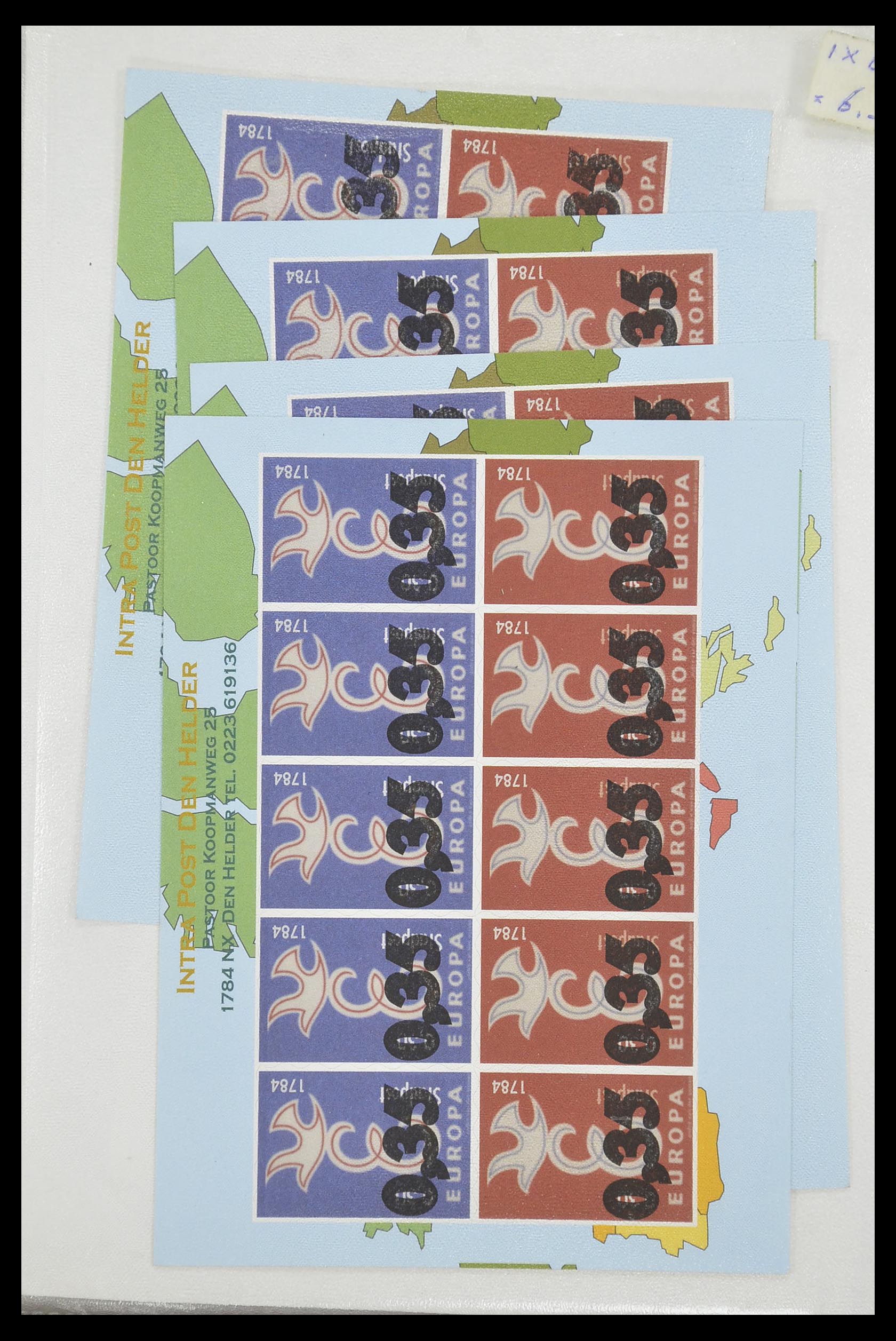 33543 195 - Postzegelverzameling 33543 Nederland stadspost 1969-2017.