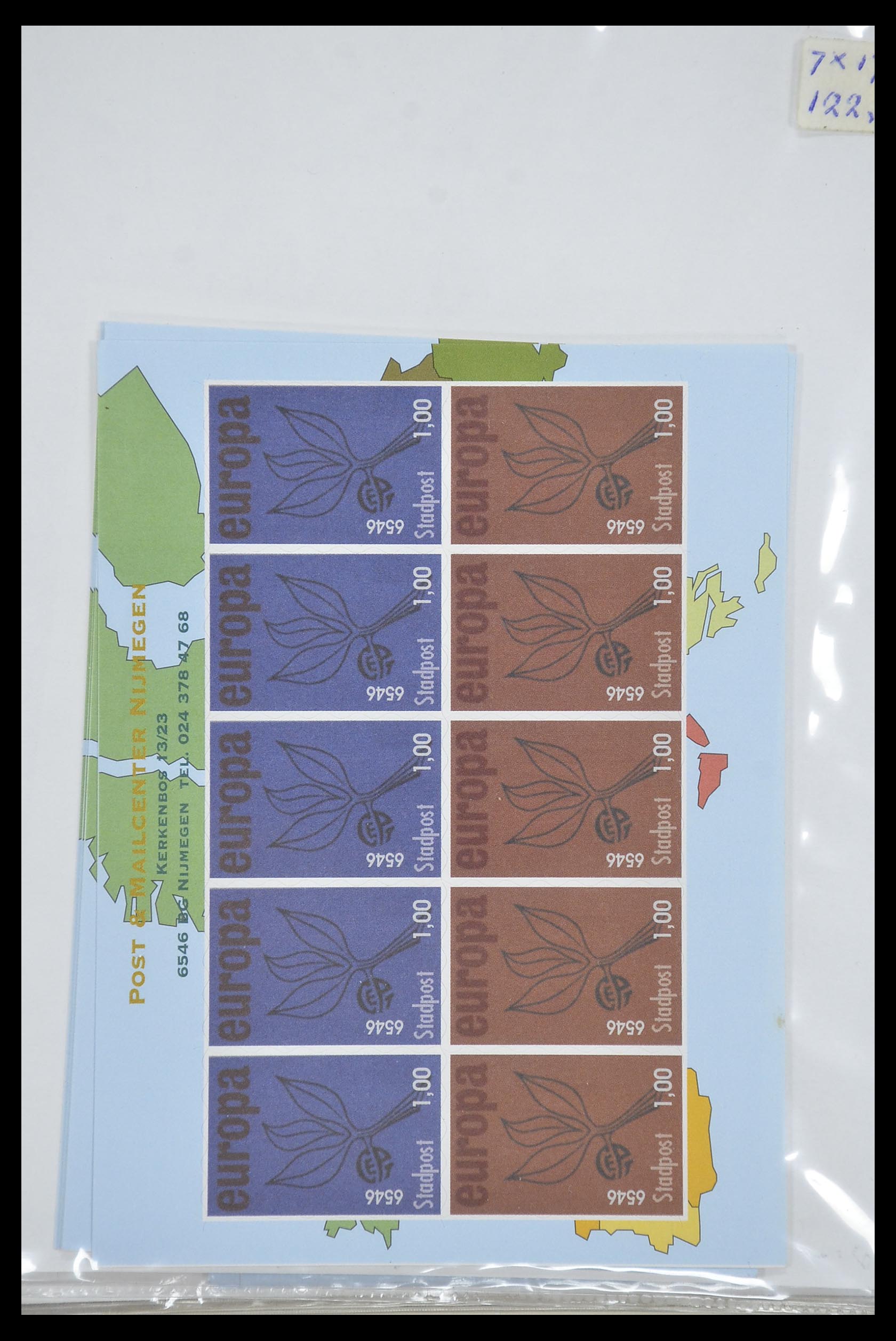 33543 220 - Postzegelverzameling 33543 Nederland stadspost 1969-2017.