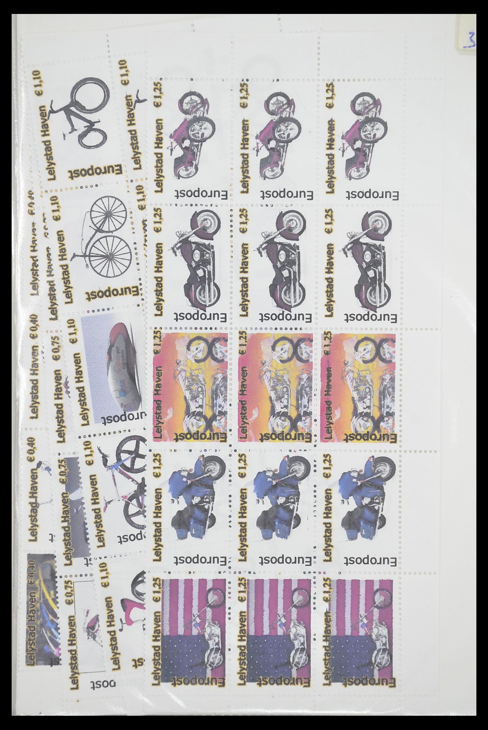 33543 242 - Postzegelverzameling 33543 Nederland stadspost 1969-2017.