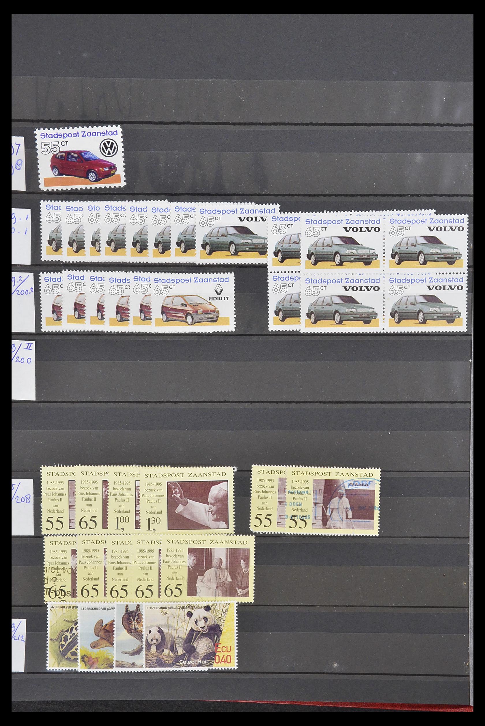 33543 273 - Postzegelverzameling 33543 Nederland stadspost 1969-2017.