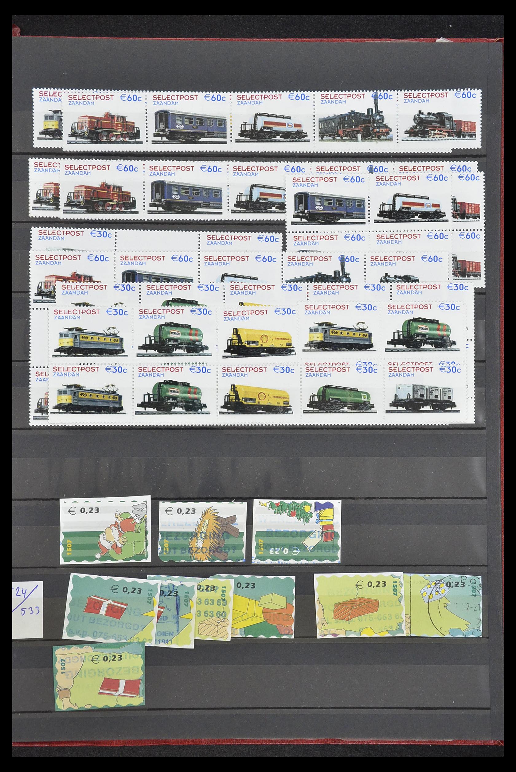33543 290 - Postzegelverzameling 33543 Nederland stadspost 1969-2017.
