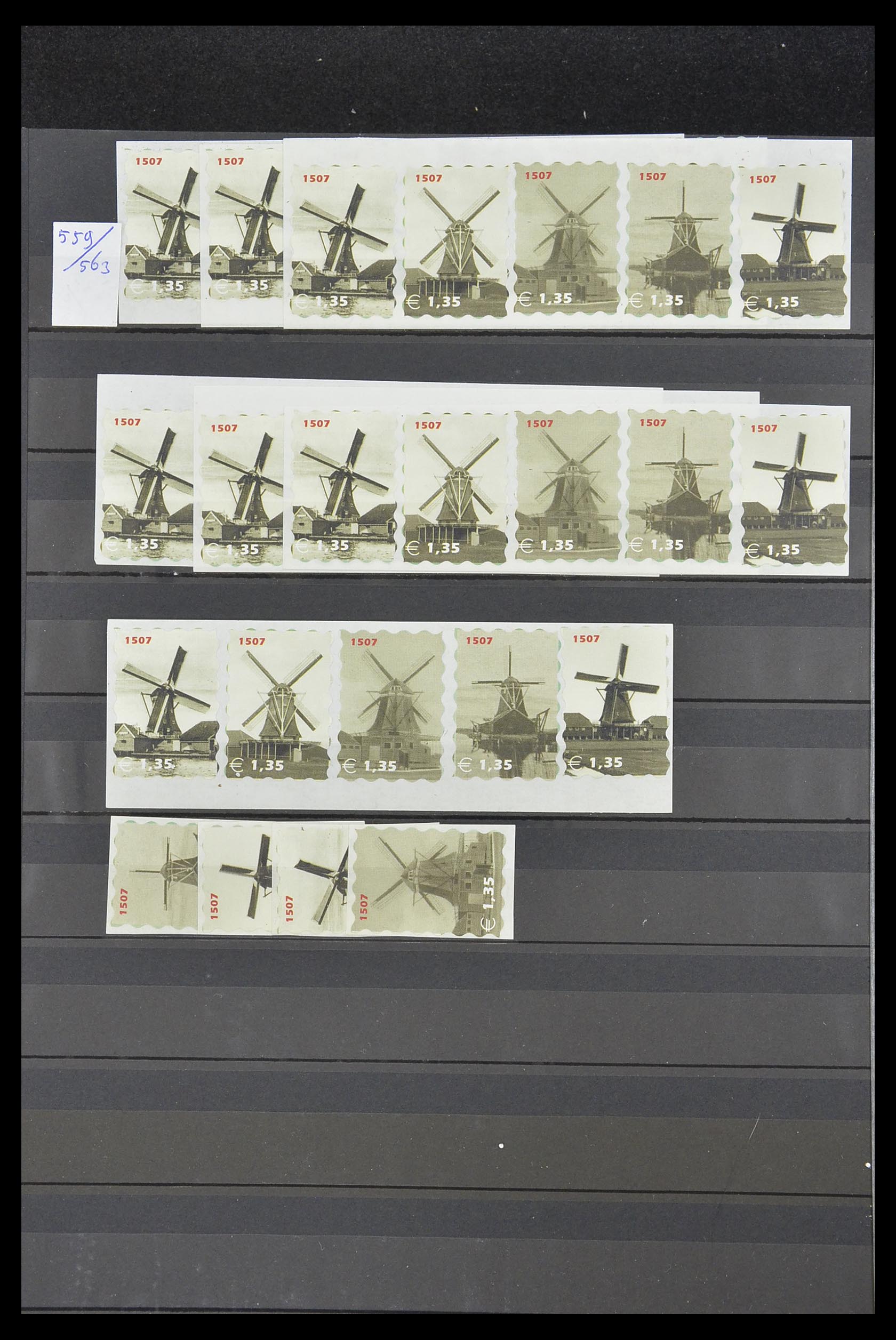 33543 293 - Postzegelverzameling 33543 Nederland stadspost 1969-2017.
