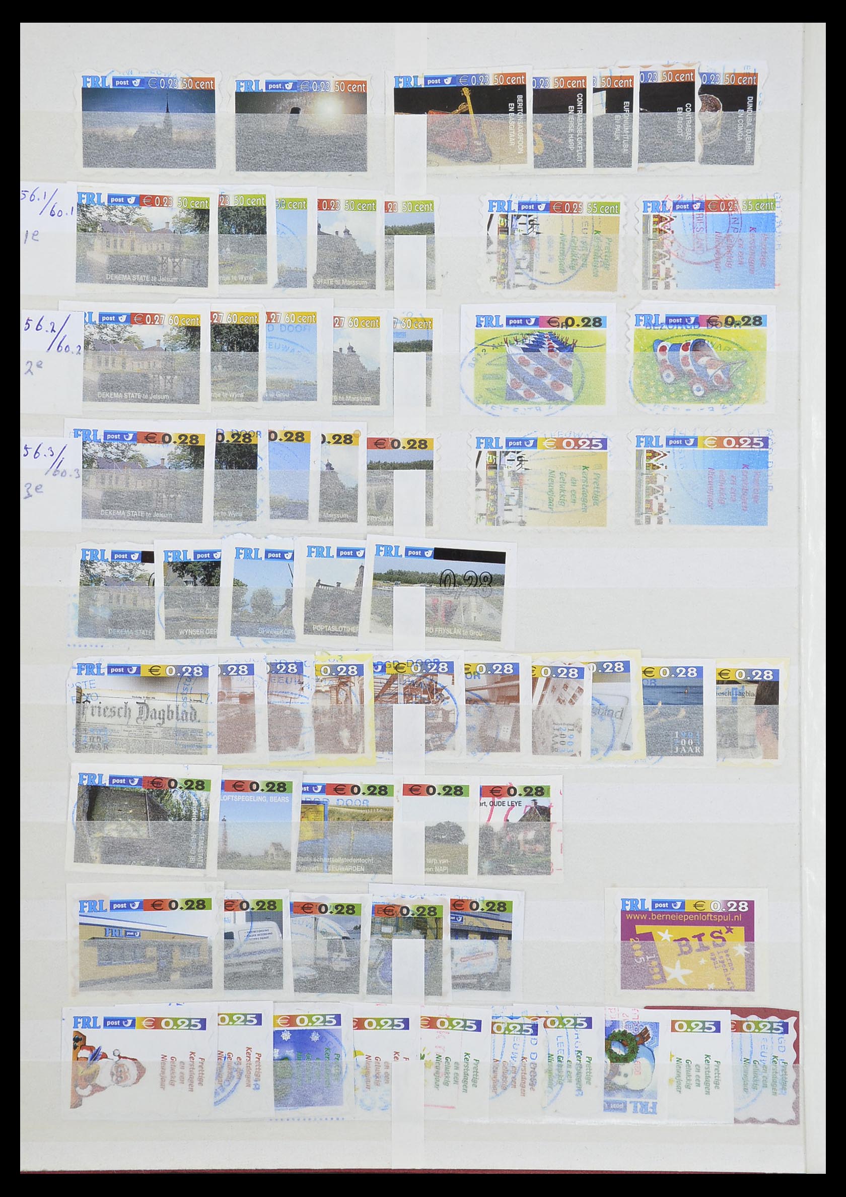 33543 298 - Postzegelverzameling 33543 Nederland stadspost 1969-2017.