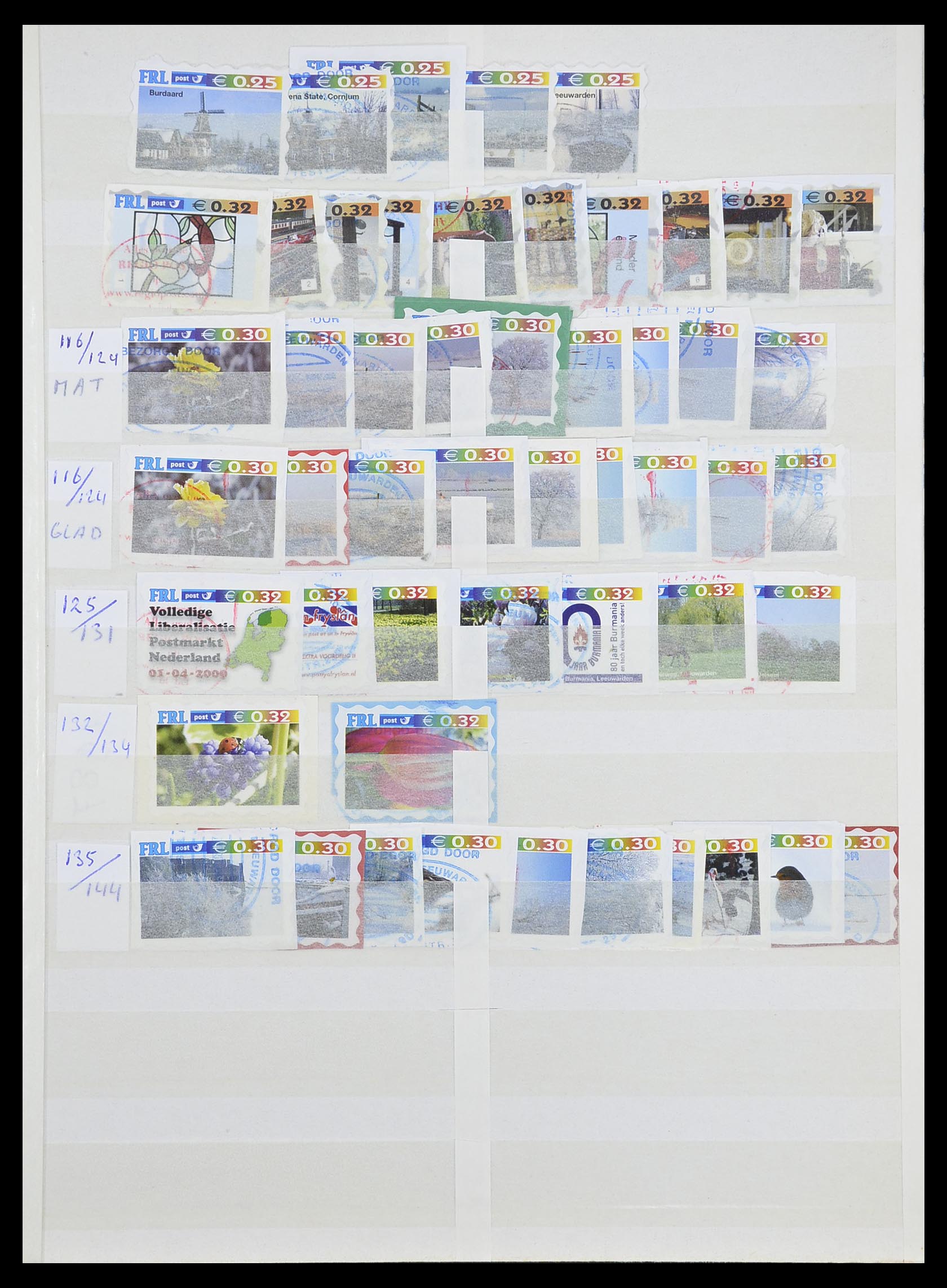 33543 299 - Postzegelverzameling 33543 Nederland stadspost 1969-2017.