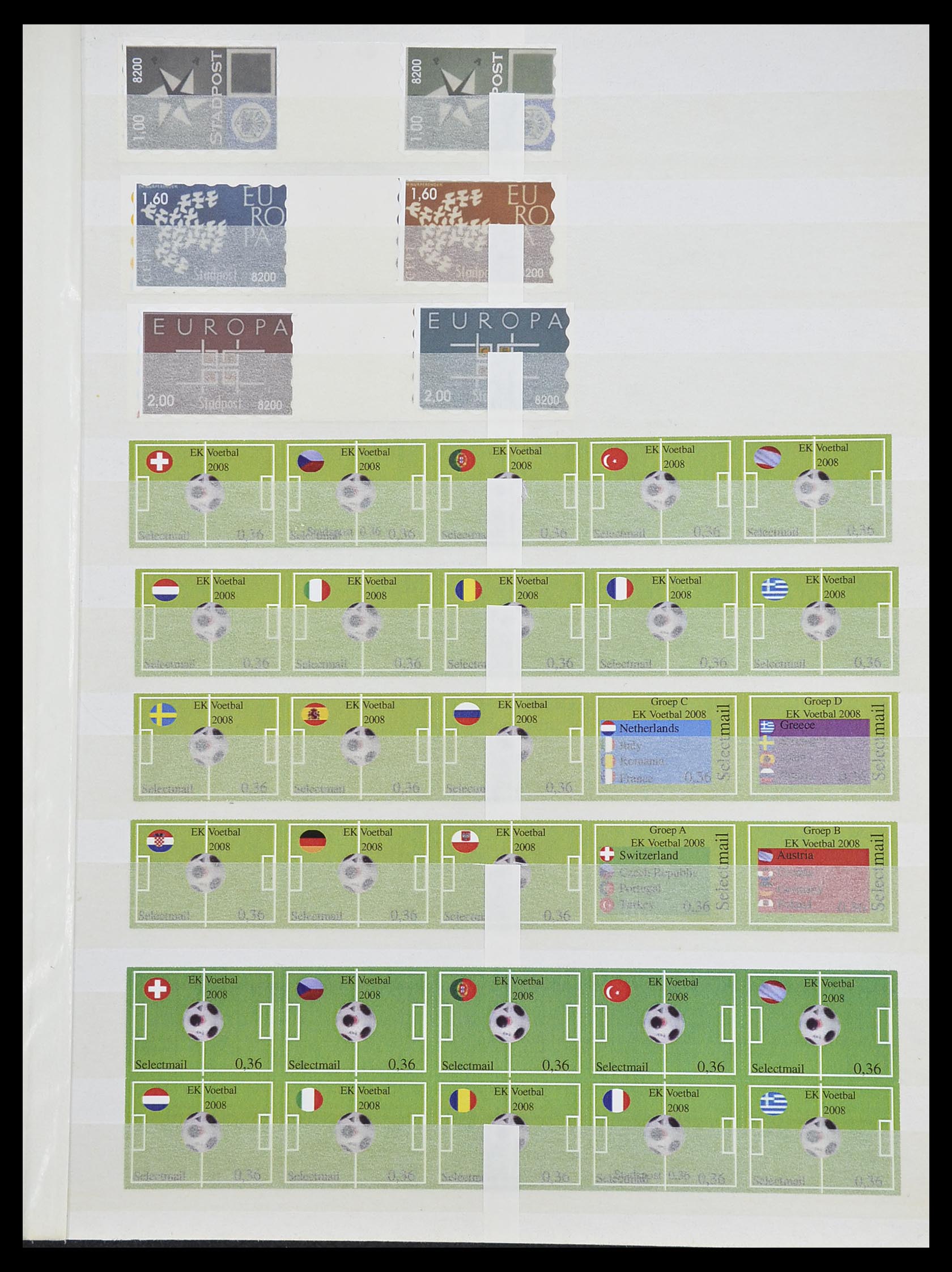 33543 303 - Postzegelverzameling 33543 Nederland stadspost 1969-2017.