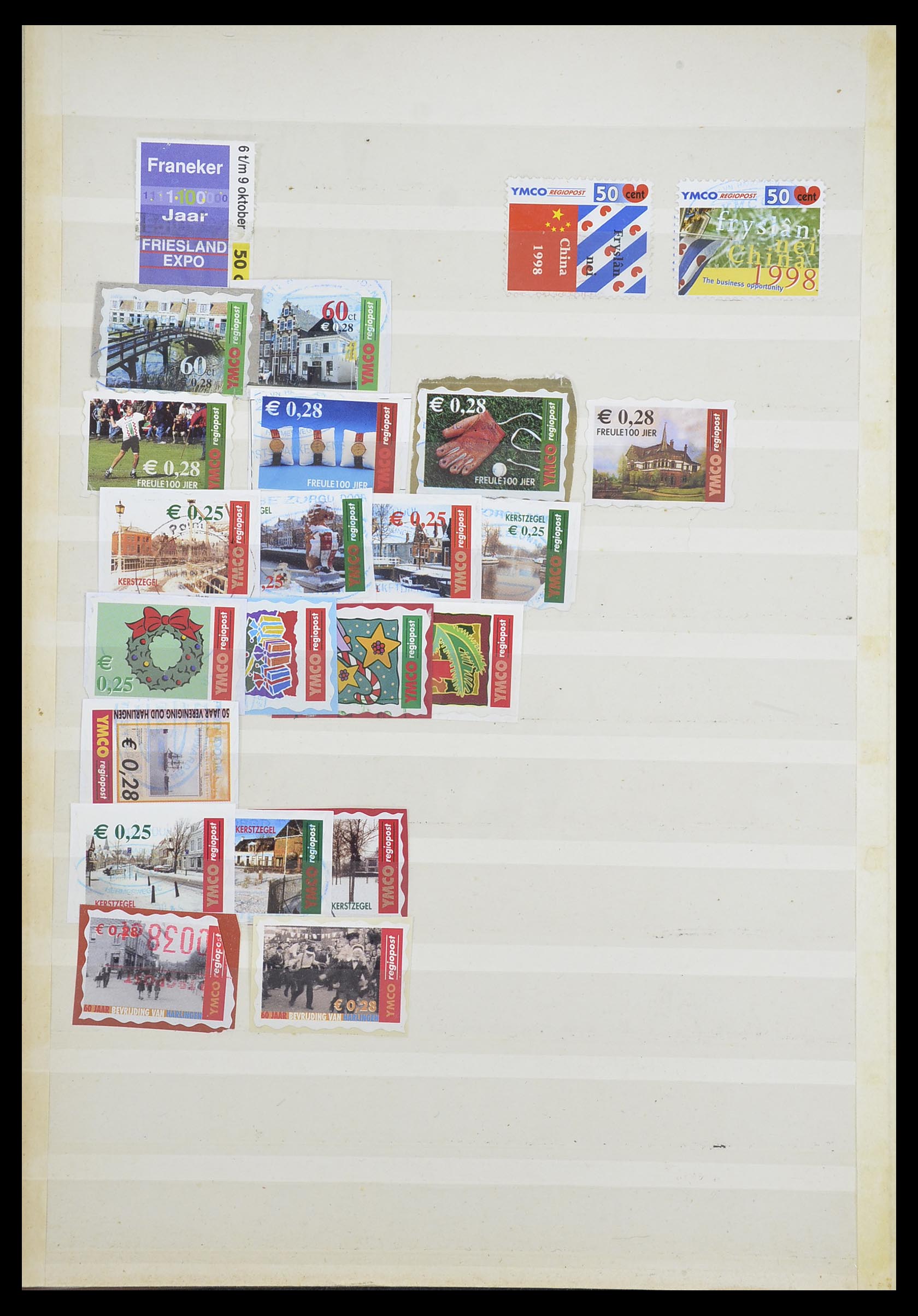 33543 419 - Postzegelverzameling 33543 Nederland stadspost 1969-2017.