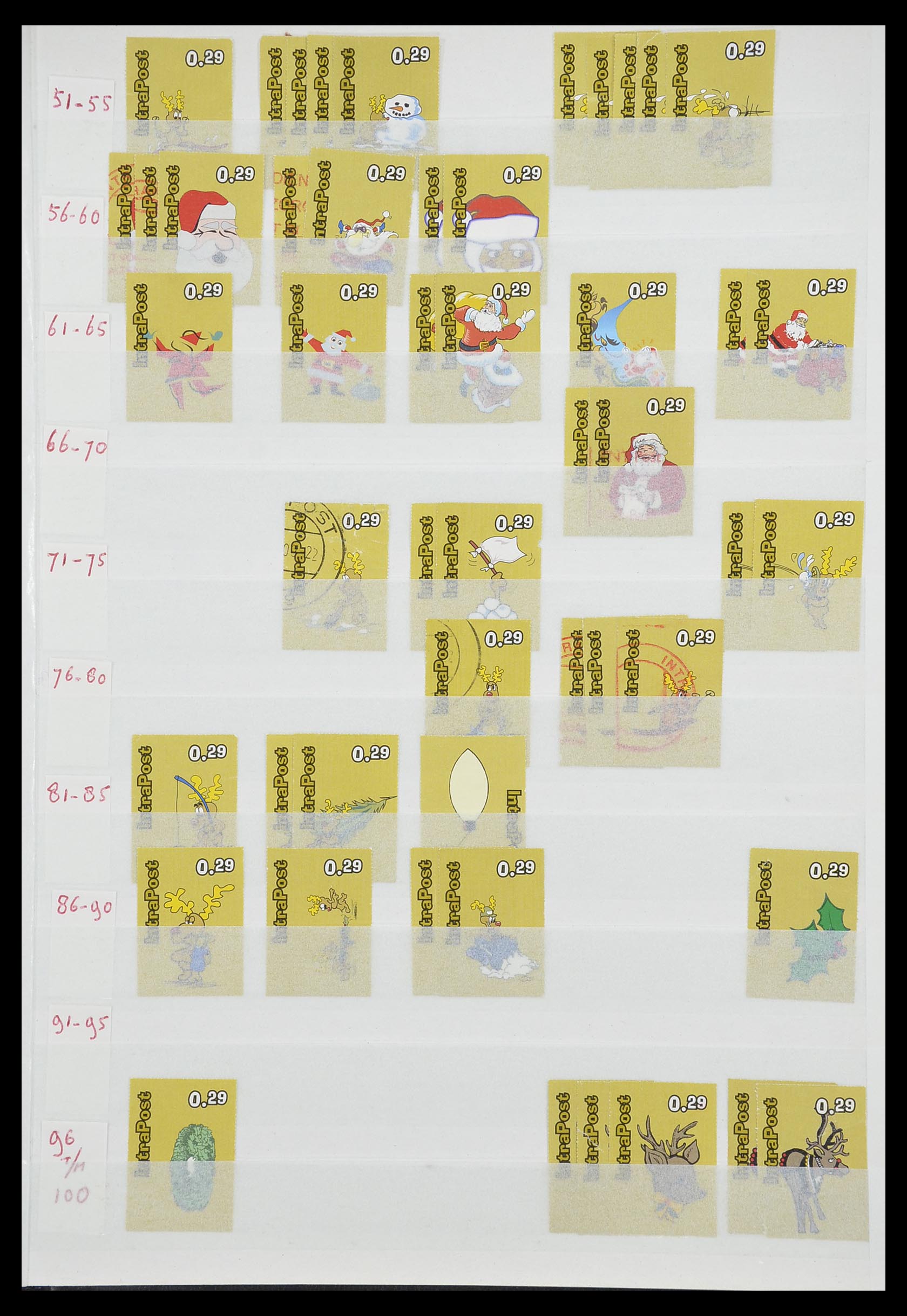 33543 455 - Postzegelverzameling 33543 Nederland stadspost 1969-2017.