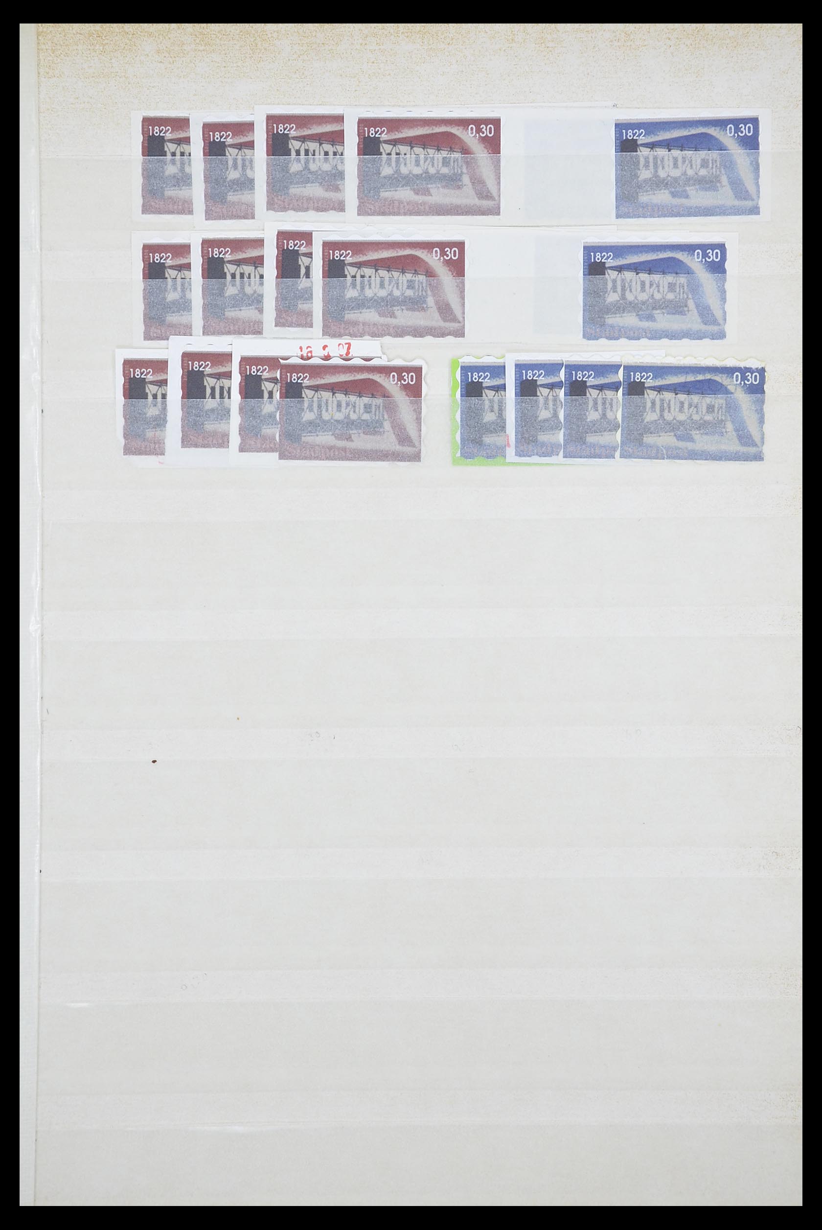 33543 460 - Postzegelverzameling 33543 Nederland stadspost 1969-2017.