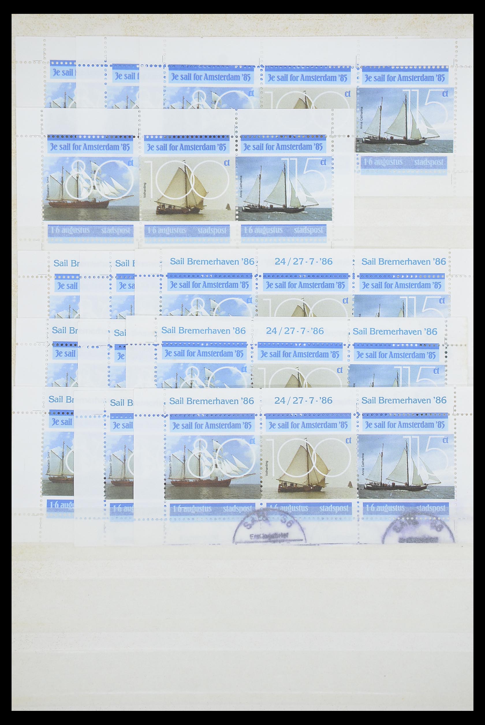 33543 471 - Postzegelverzameling 33543 Nederland stadspost 1969-2017.