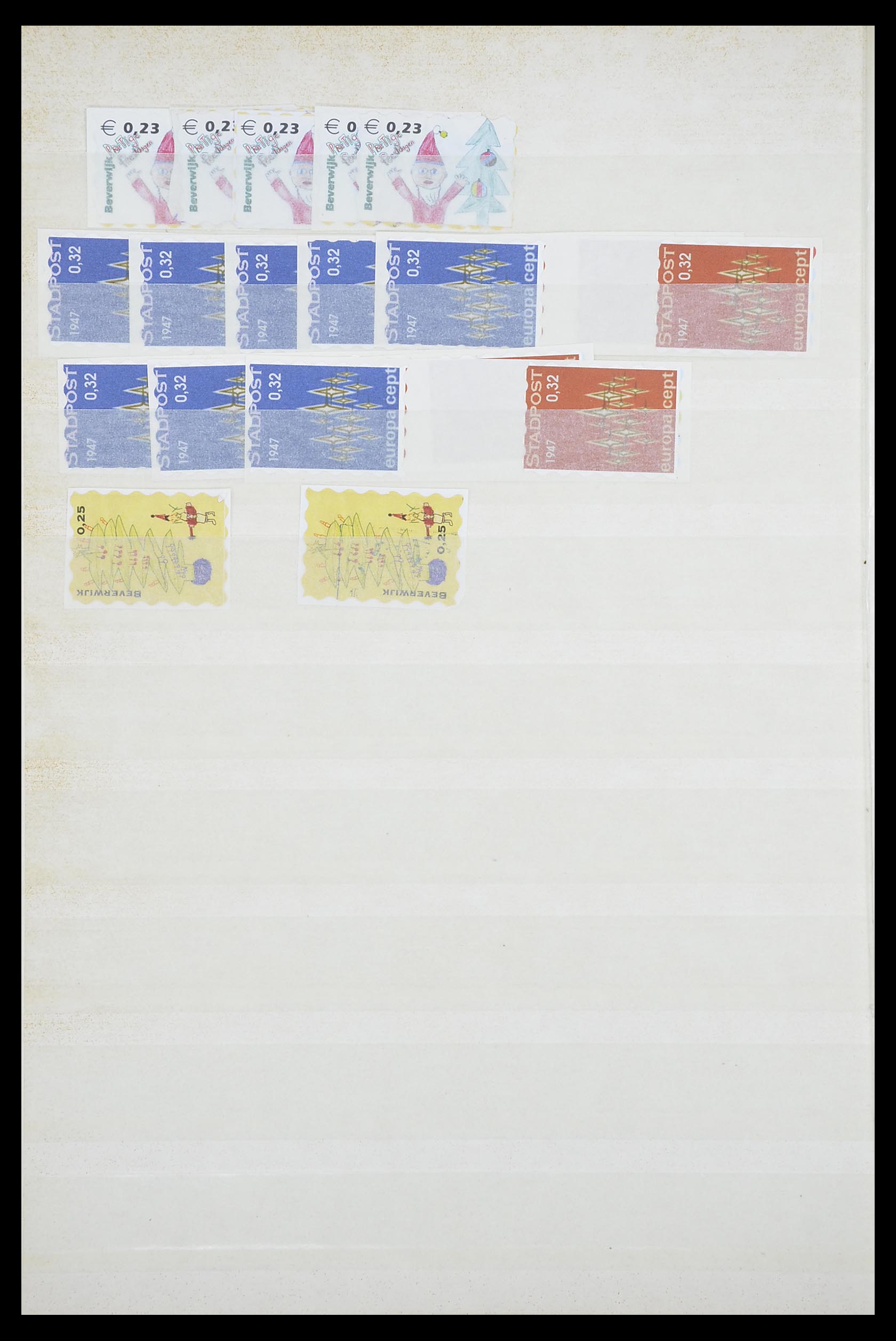 33543 490 - Postzegelverzameling 33543 Nederland stadspost 1969-2017.