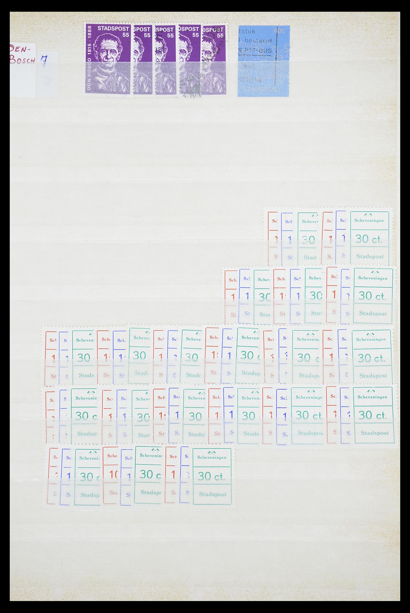 33543 497 - Postzegelverzameling 33543 Nederland stadspost 1969-2017.