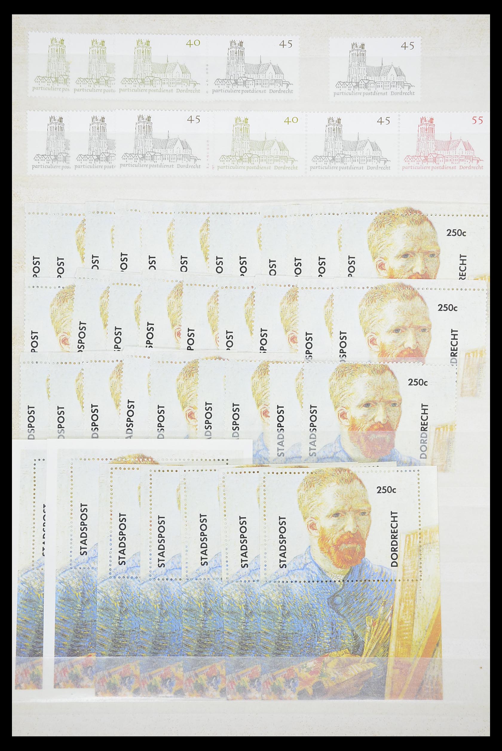 33543 504 - Postzegelverzameling 33543 Nederland stadspost 1969-2017.