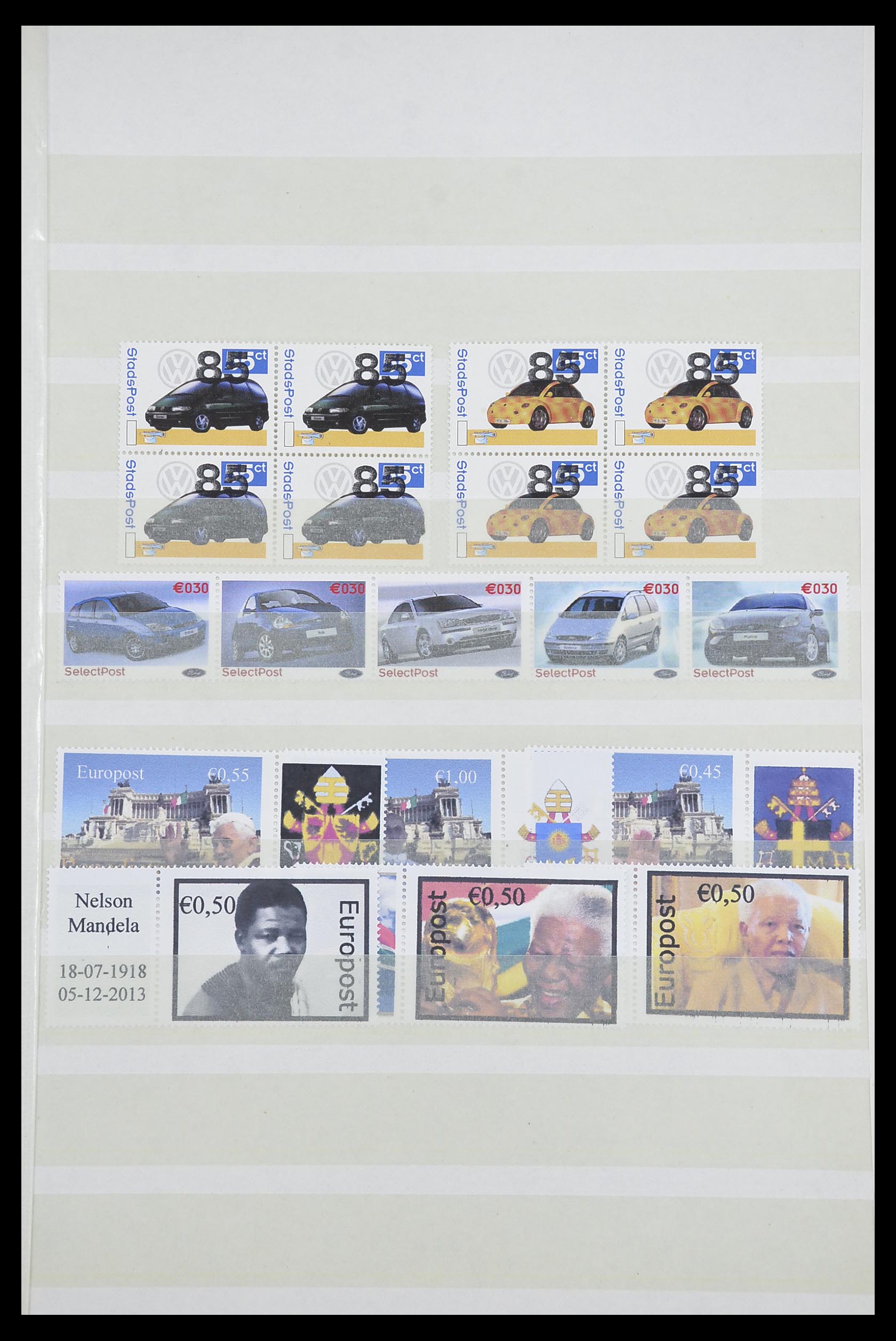 33543 556 - Postzegelverzameling 33543 Nederland stadspost 1969-2017.