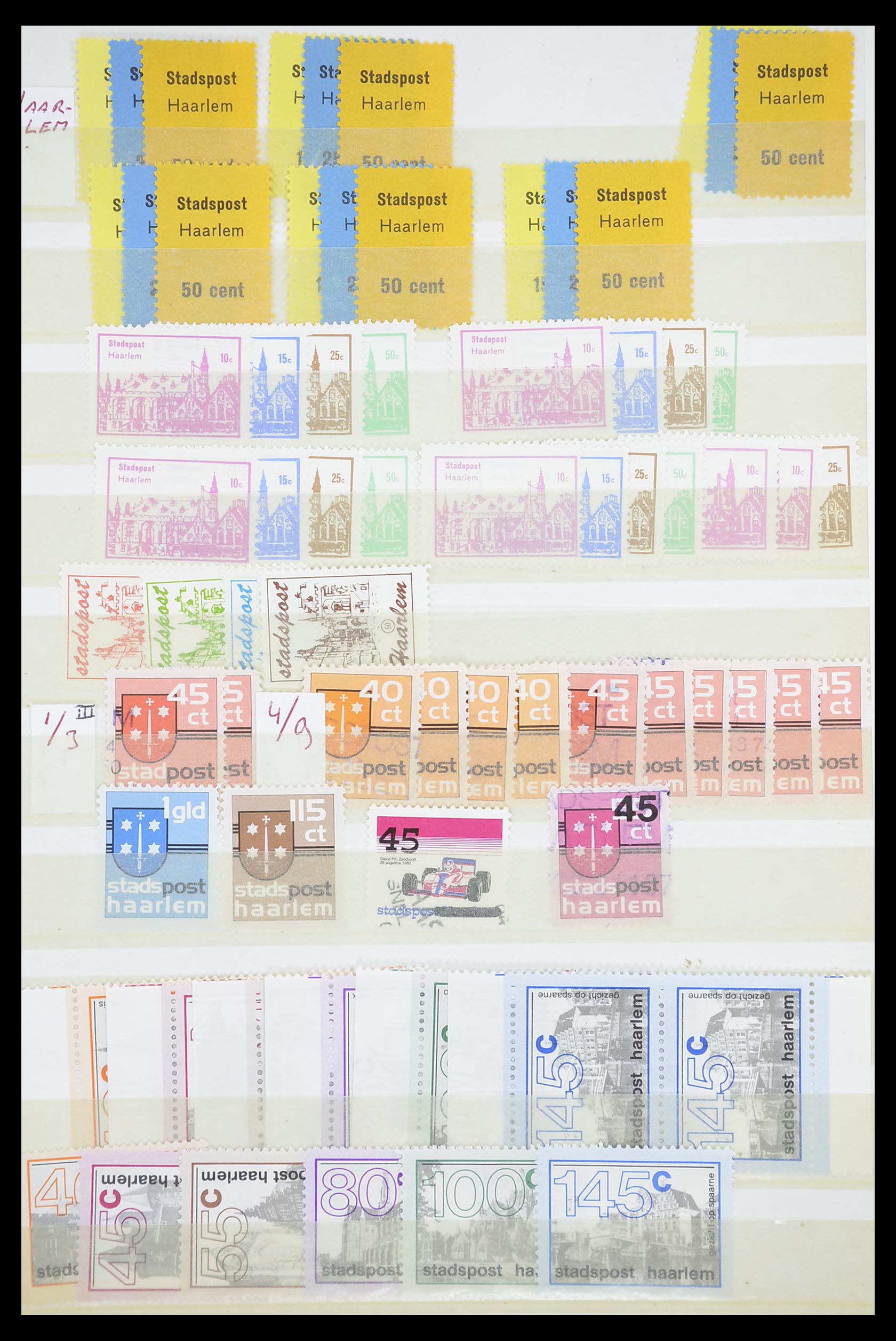 33543 596 - Postzegelverzameling 33543 Nederland stadspost 1969-2017.