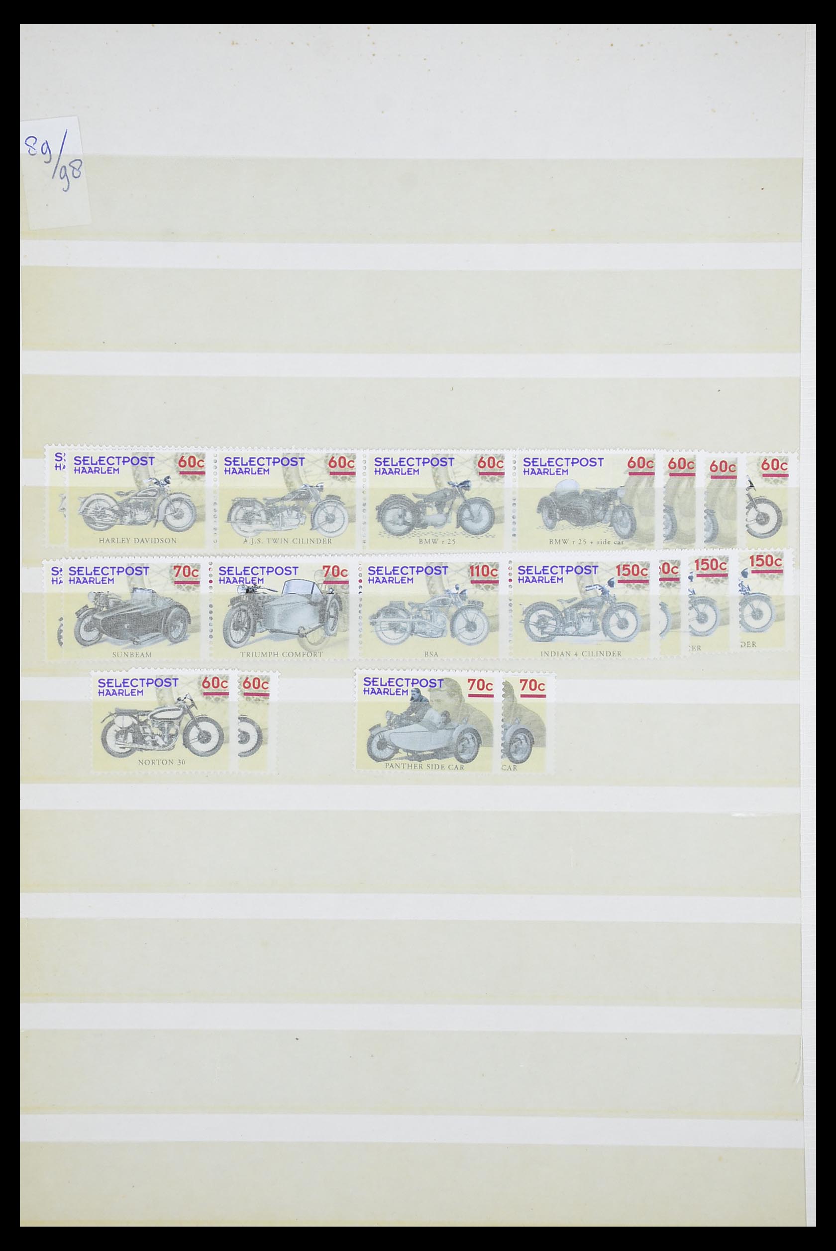 33543 599 - Postzegelverzameling 33543 Nederland stadspost 1969-2017.