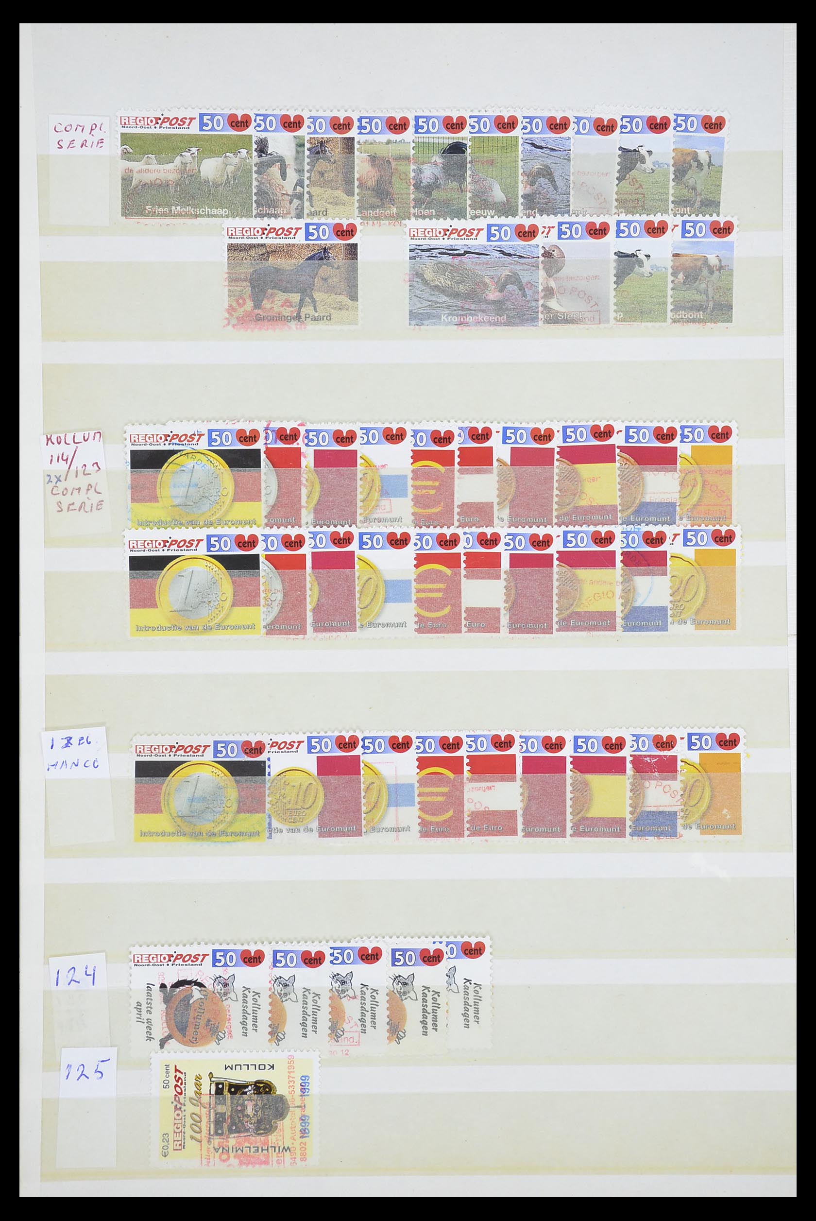33543 623 - Postzegelverzameling 33543 Nederland stadspost 1969-2017.