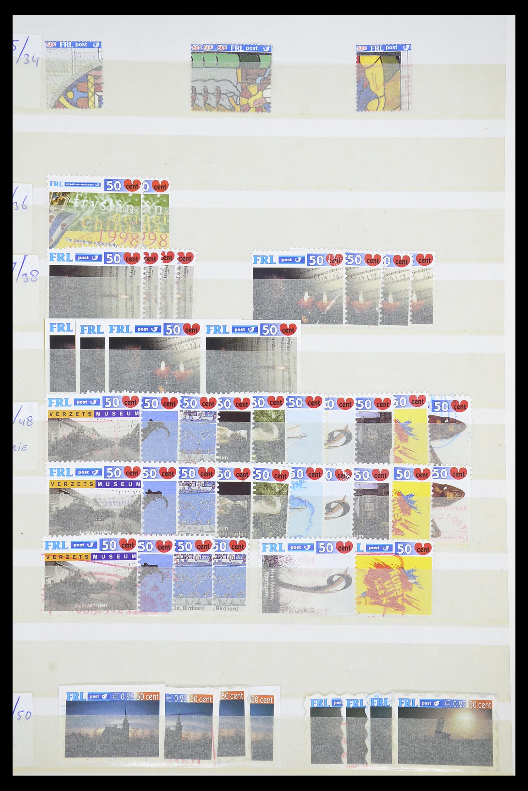 33543 639 - Postzegelverzameling 33543 Nederland stadspost 1969-2017.