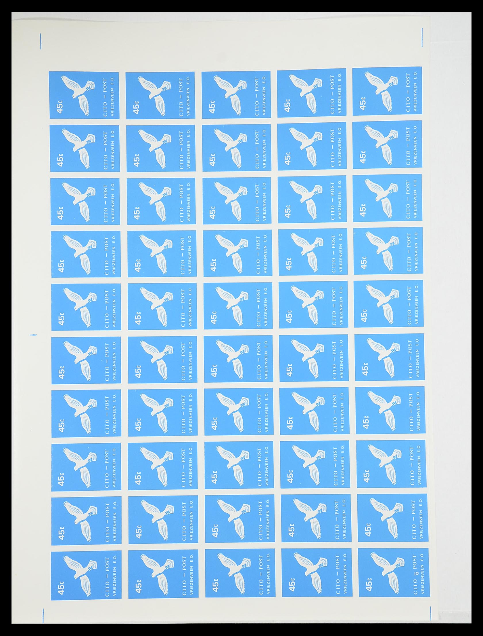 33543 673 - Postzegelverzameling 33543 Nederland stadspost 1969-2017.