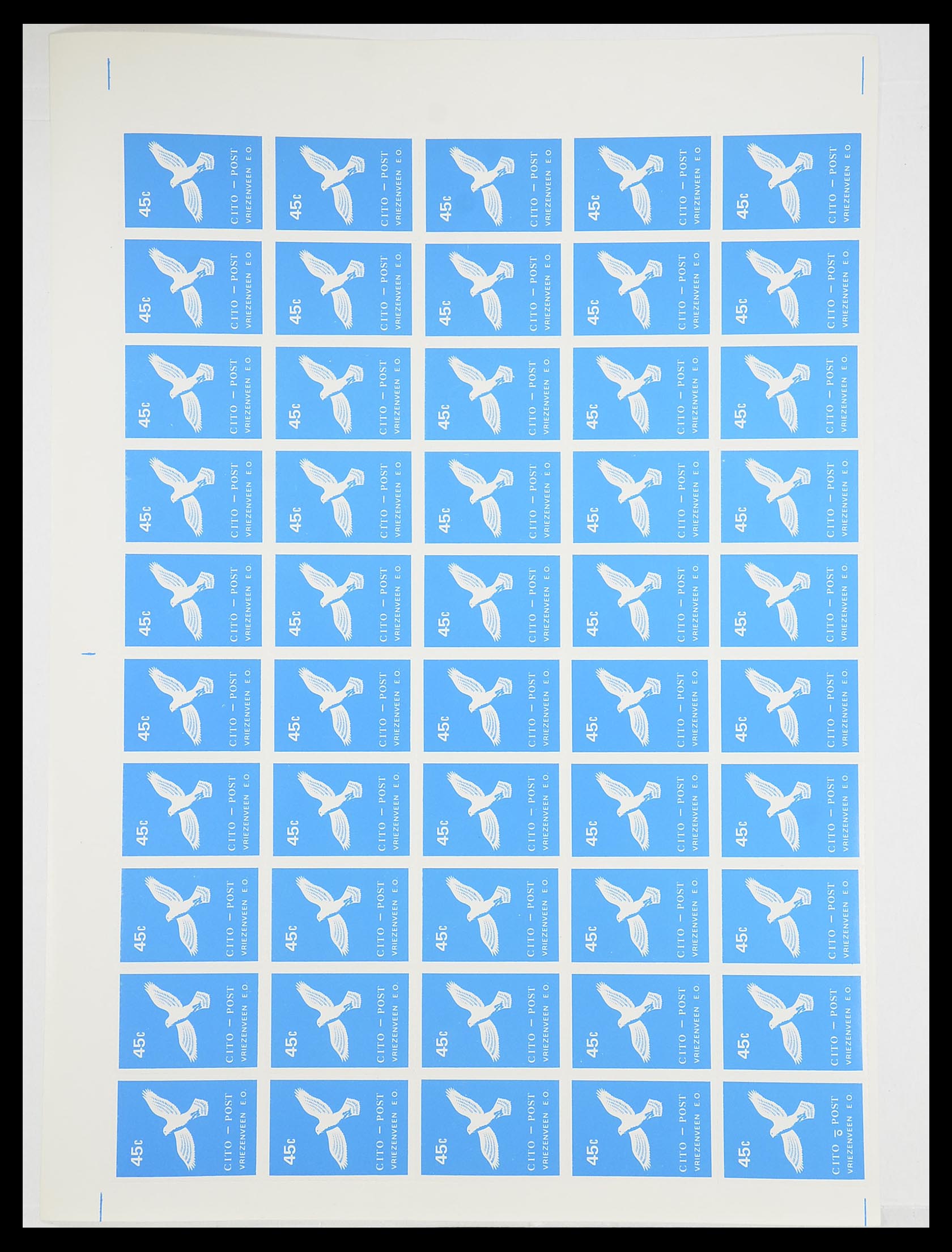 33543 677 - Postzegelverzameling 33543 Nederland stadspost 1969-2017.
