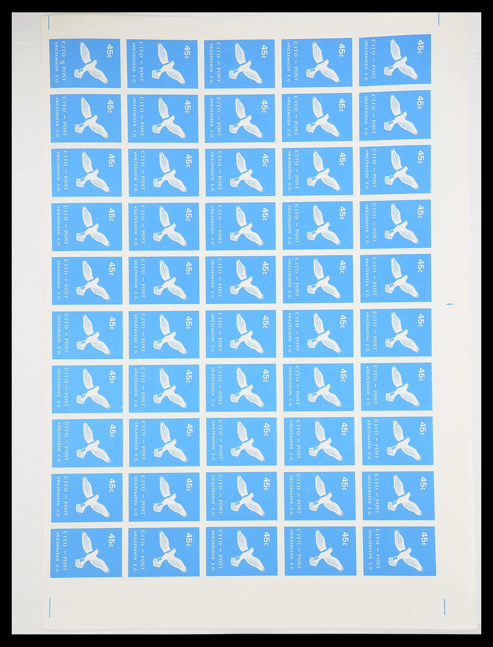 33543 678 - Postzegelverzameling 33543 Nederland stadspost 1969-2017.