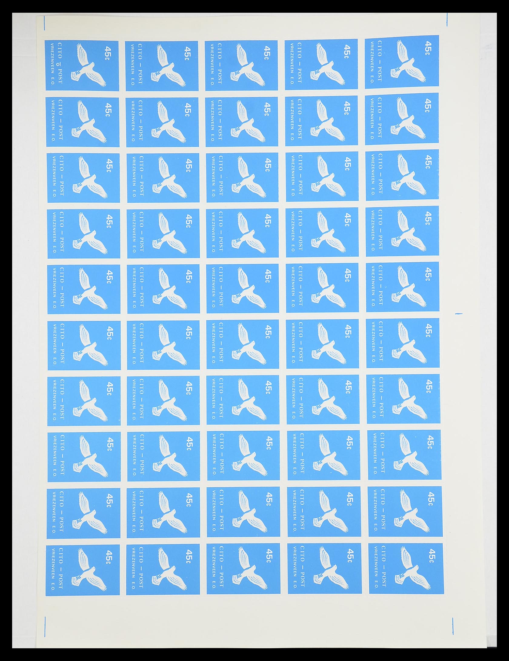 33543 680 - Postzegelverzameling 33543 Nederland stadspost 1969-2017.