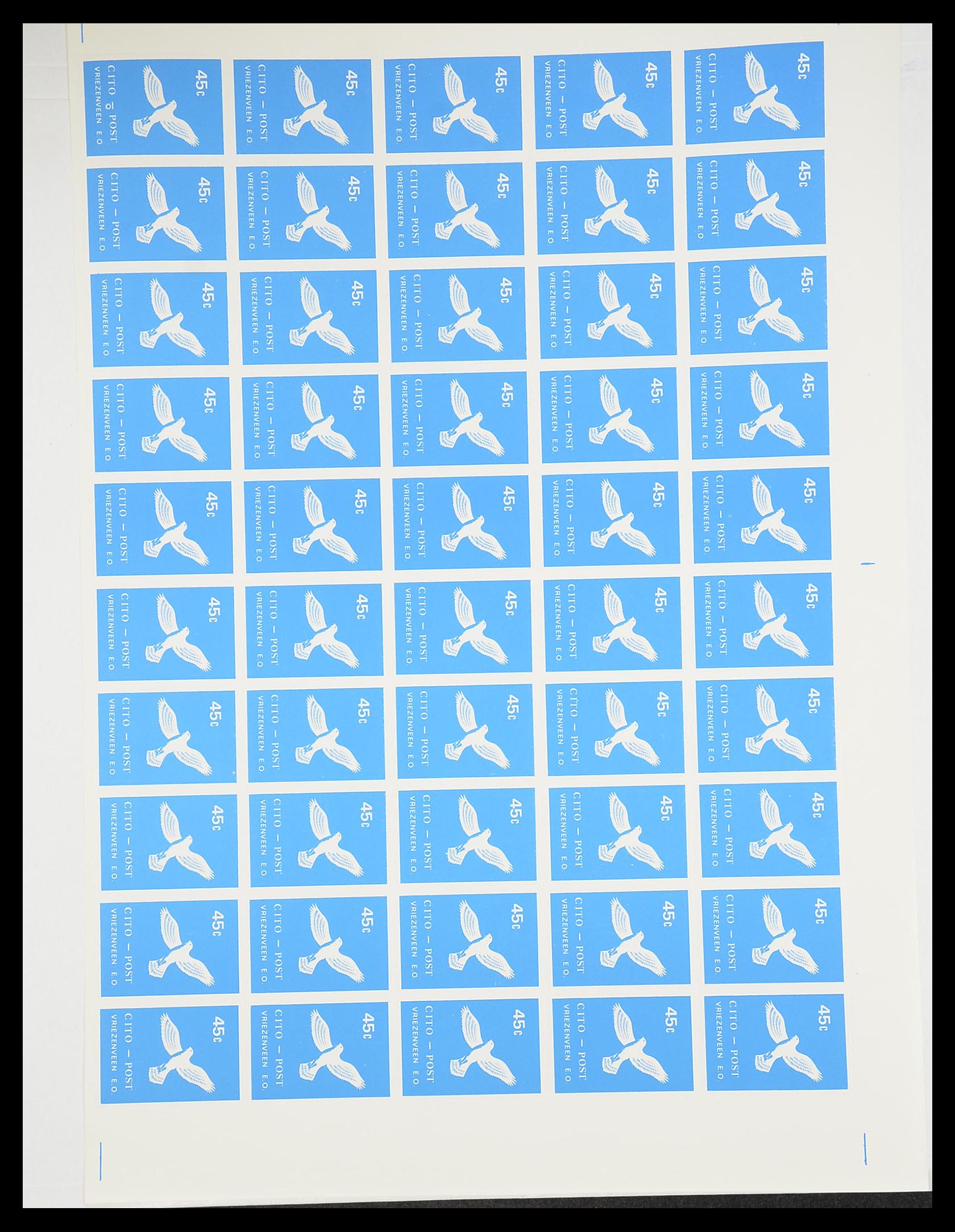 33543 682 - Postzegelverzameling 33543 Nederland stadspost 1969-2017.