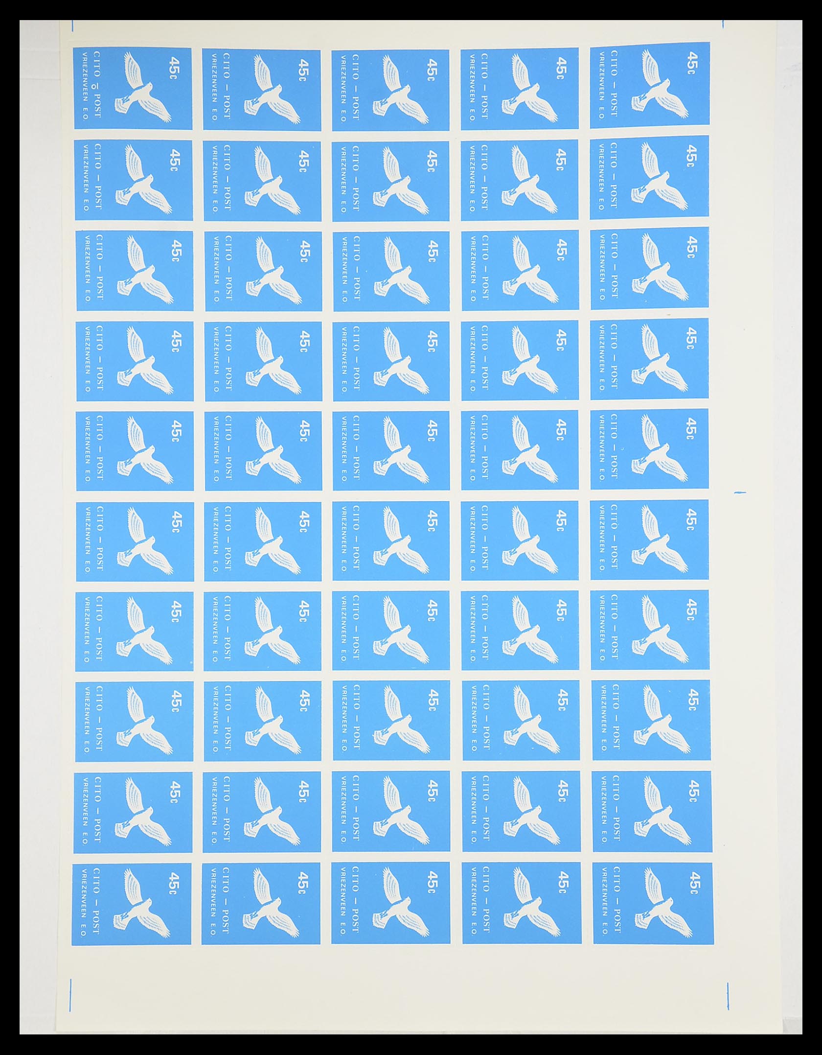 33543 683 - Postzegelverzameling 33543 Nederland stadspost 1969-2017.