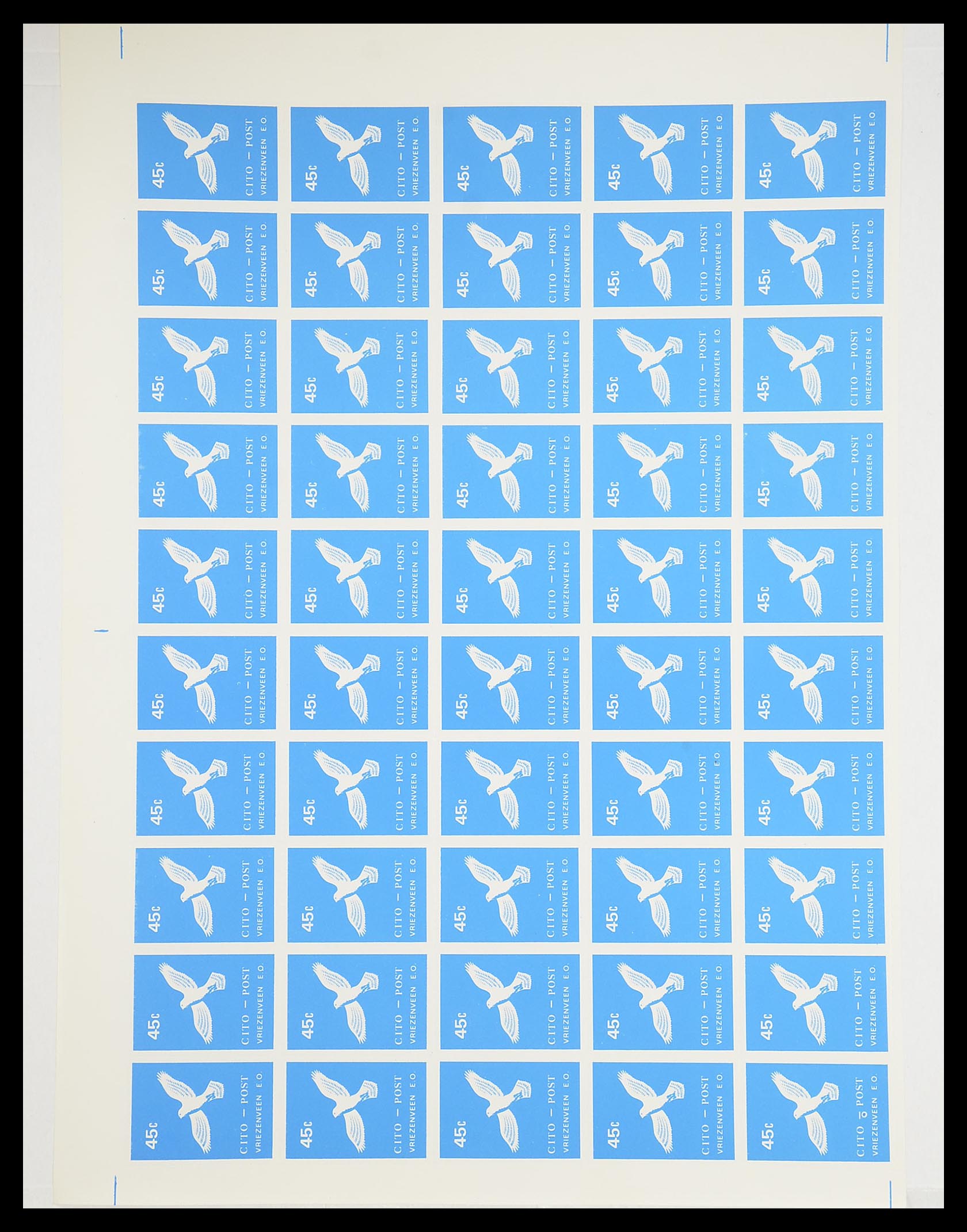 33543 684 - Postzegelverzameling 33543 Nederland stadspost 1969-2017.