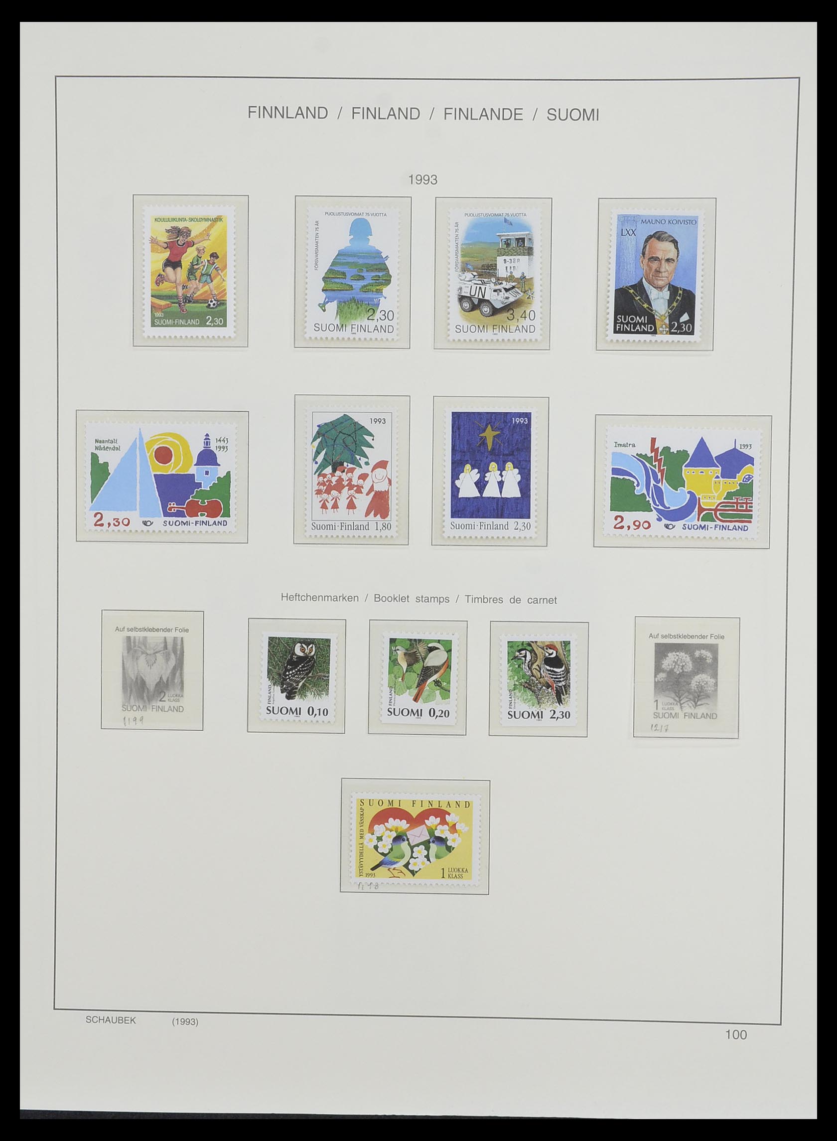 33547 139 - Postzegelverzameling 33547 Finland 1860-2000.