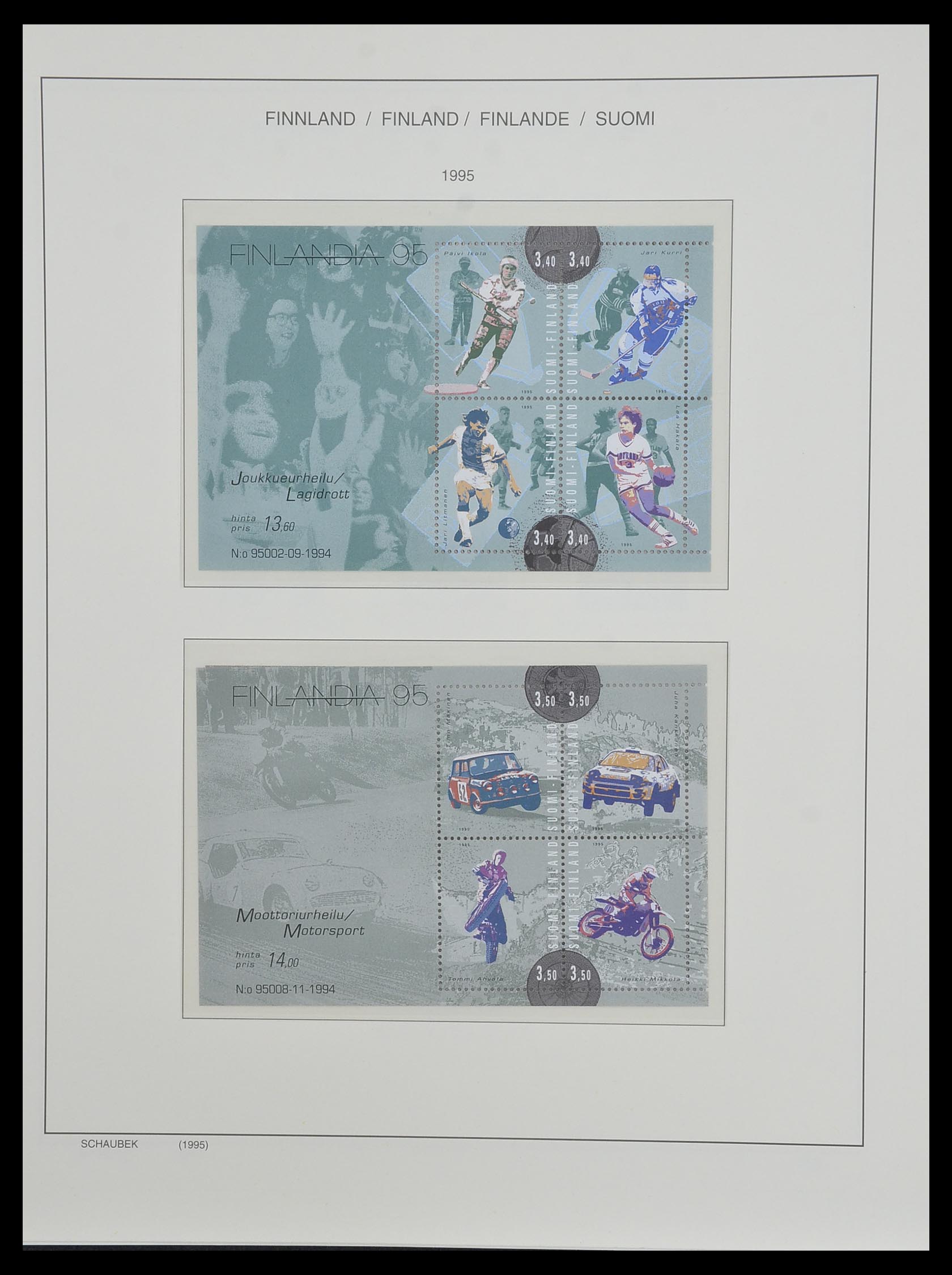 33547 149 - Postzegelverzameling 33547 Finland 1860-2000.