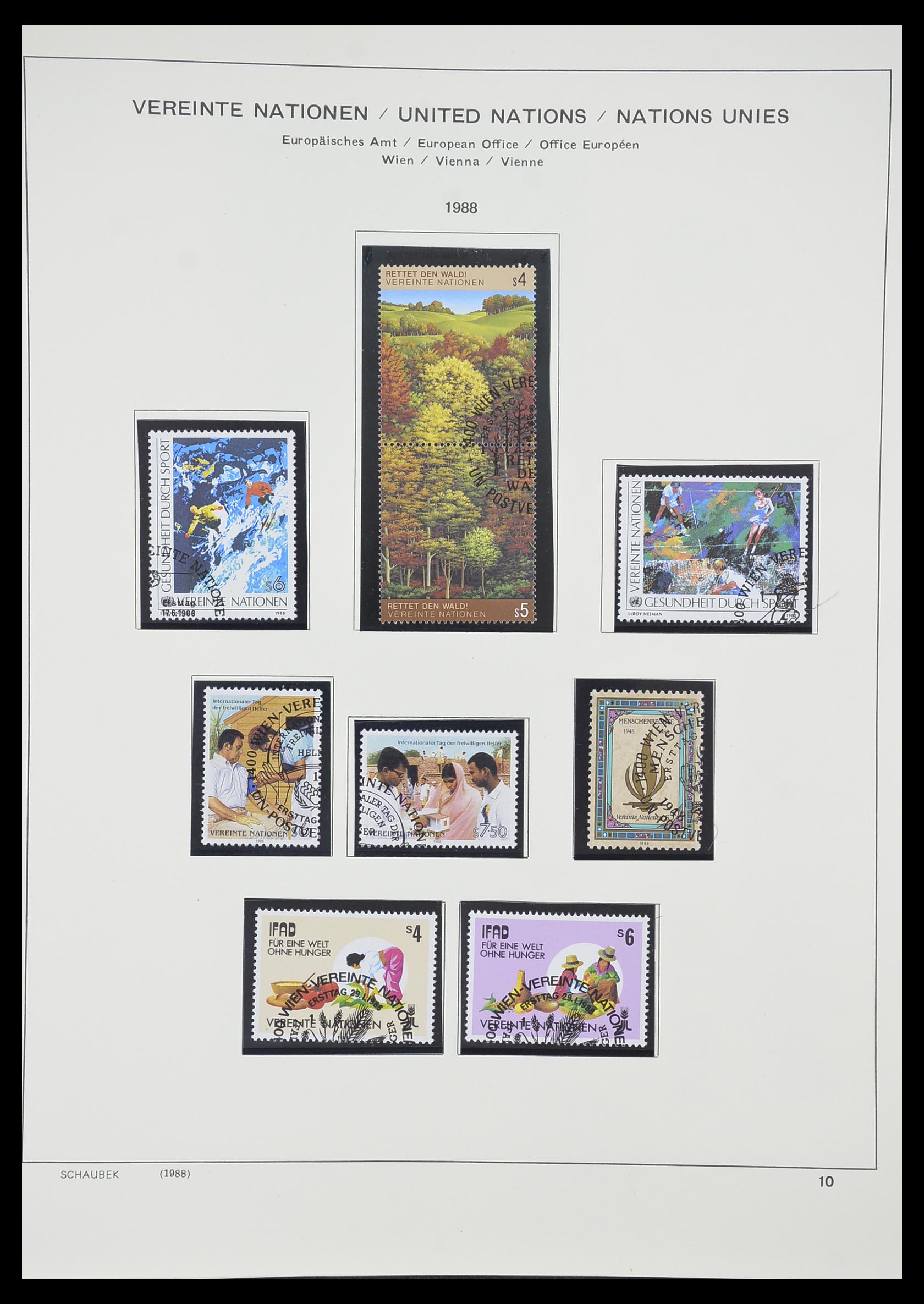 33637 804 - Postzegelverzameling 33637 Verenigde Naties 1951-2005.
