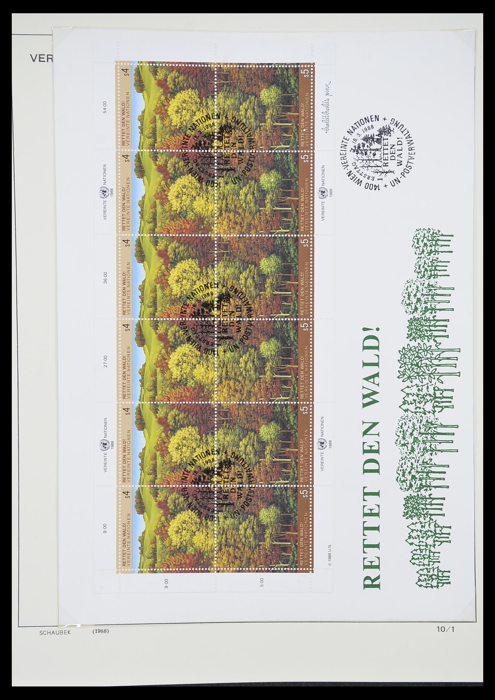 33637 805 - Postzegelverzameling 33637 Verenigde Naties 1951-2005.