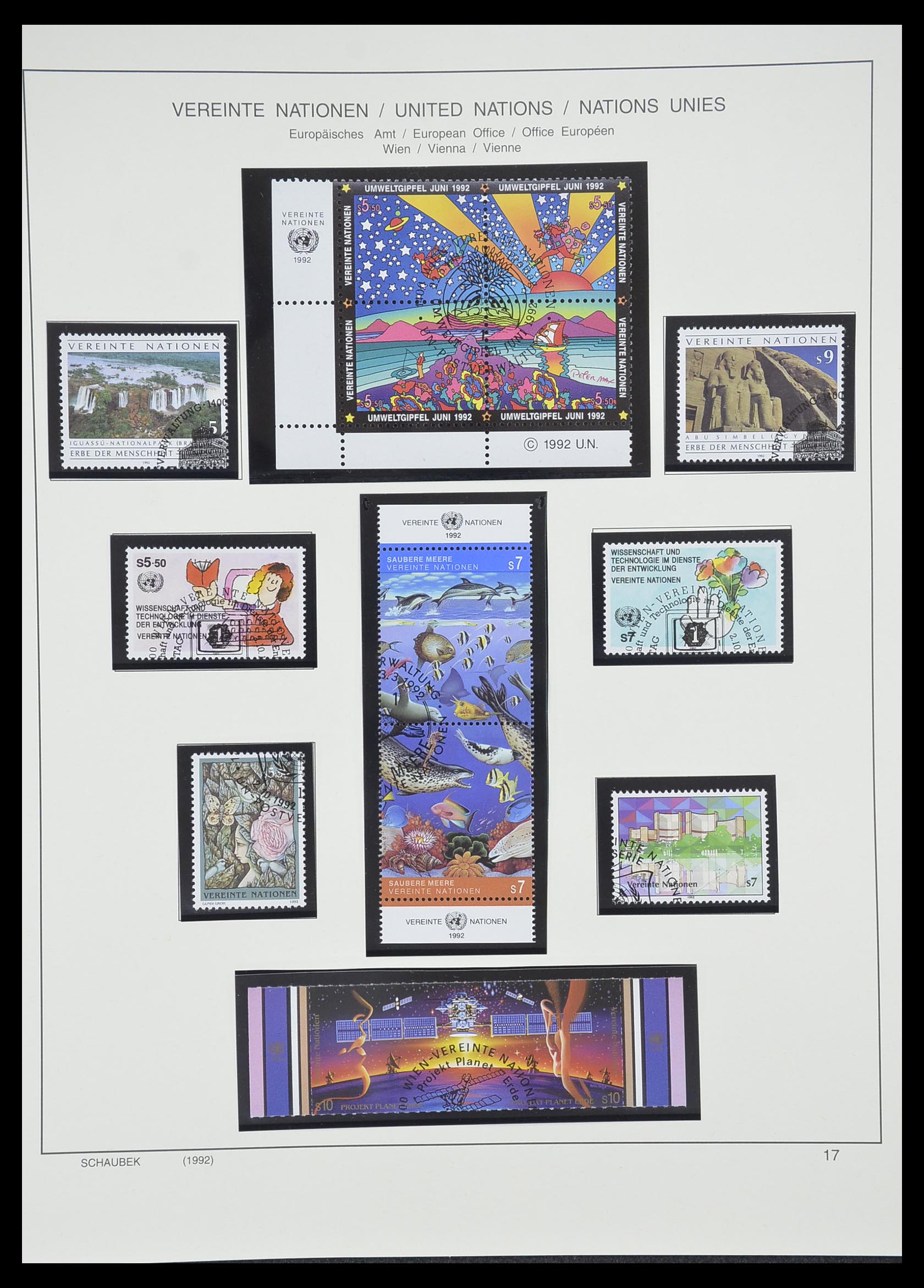 33637 820 - Postzegelverzameling 33637 Verenigde Naties 1951-2005.