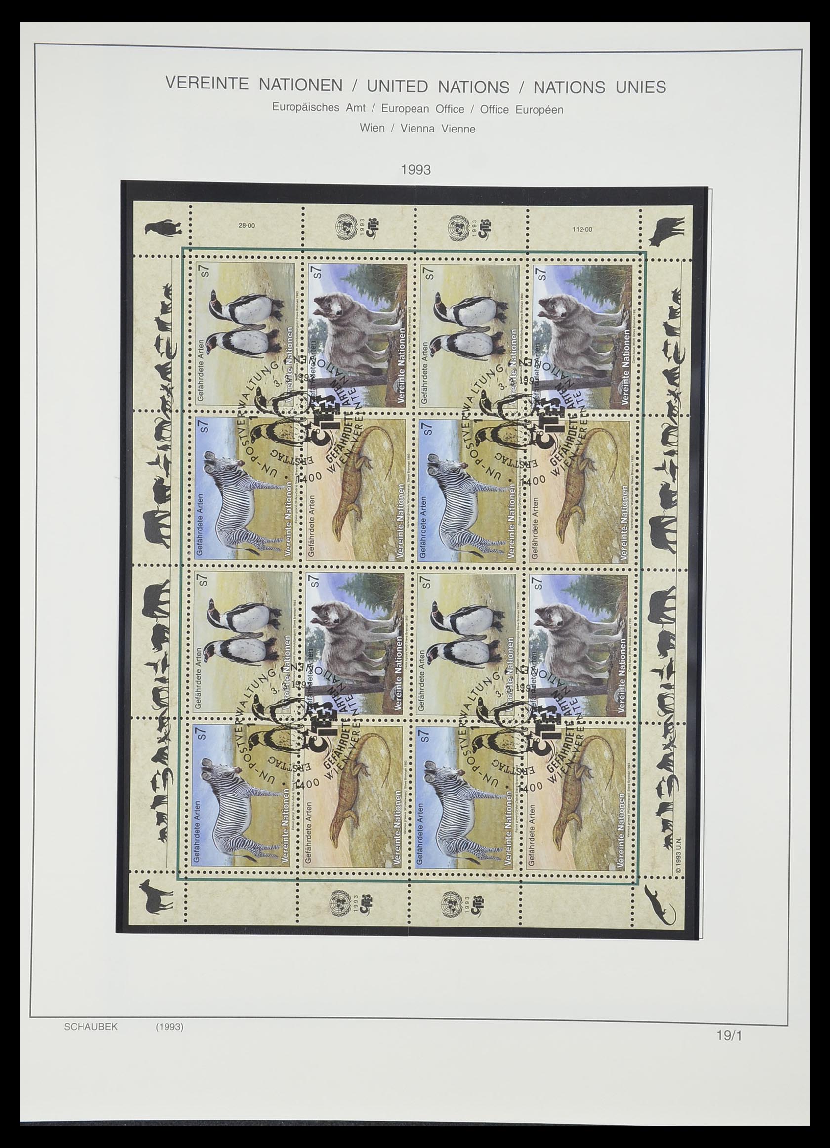 33637 828 - Postzegelverzameling 33637 Verenigde Naties 1951-2005.