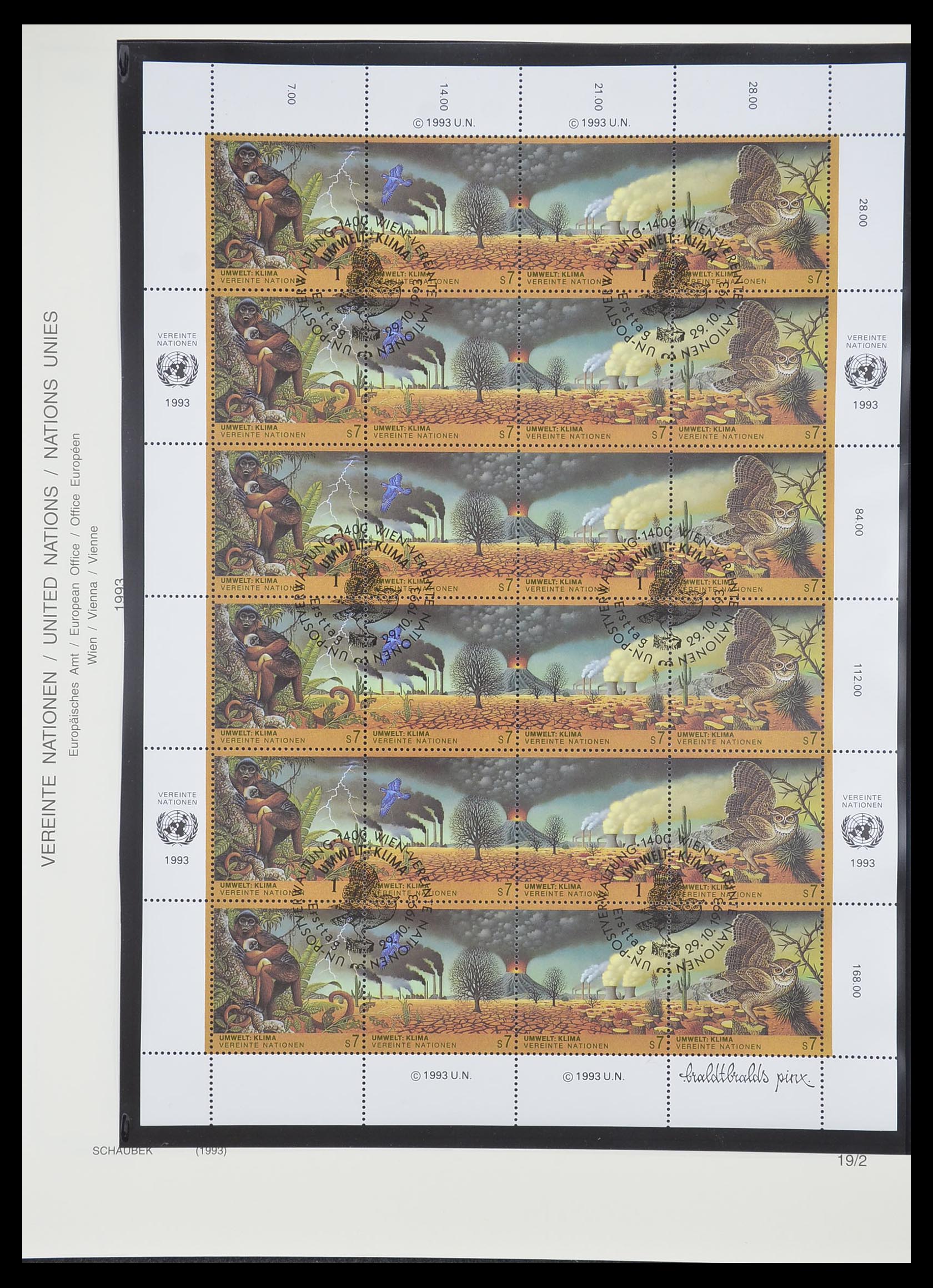 33637 829 - Postzegelverzameling 33637 Verenigde Naties 1951-2005.