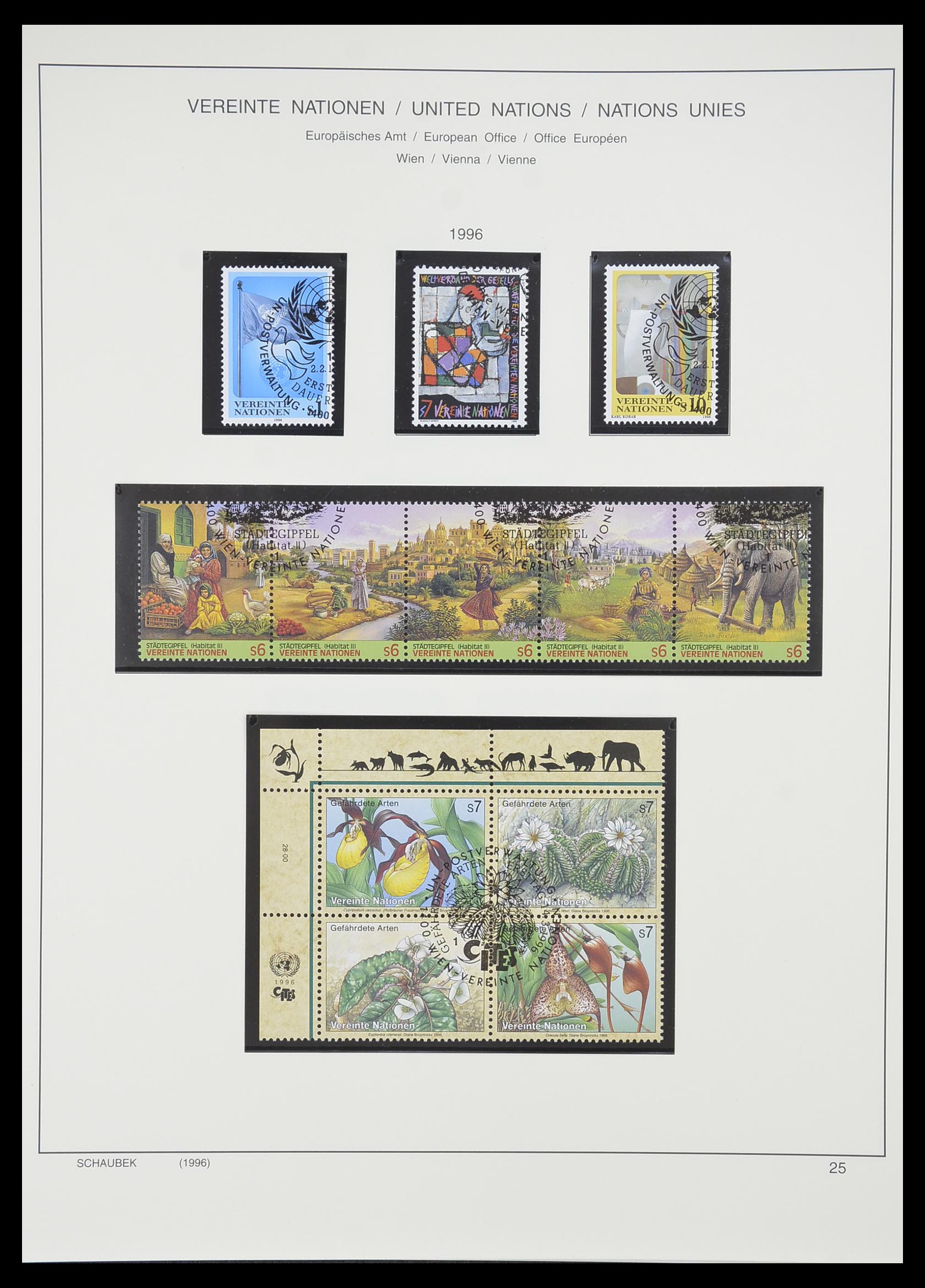 33637 840 - Postzegelverzameling 33637 Verenigde Naties 1951-2005.