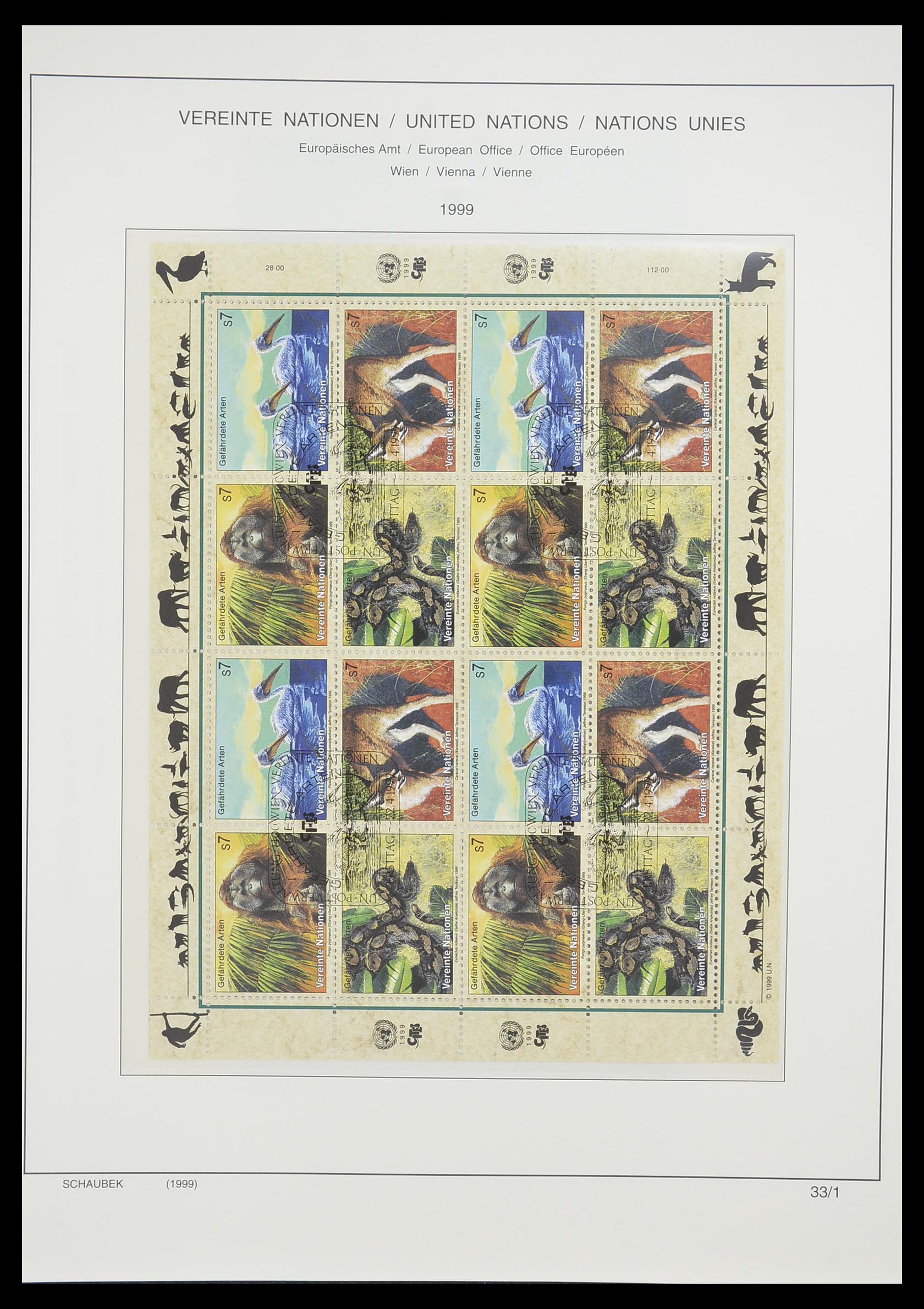 33637 862 - Postzegelverzameling 33637 Verenigde Naties 1951-2005.
