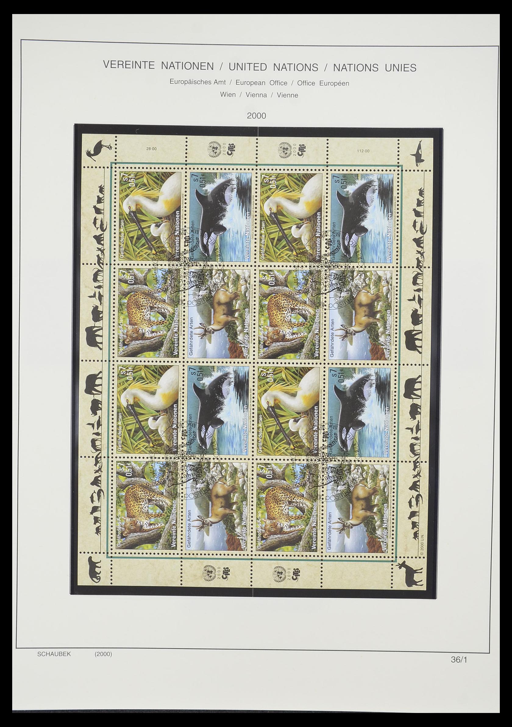 33637 865 - Postzegelverzameling 33637 Verenigde Naties 1951-2005.
