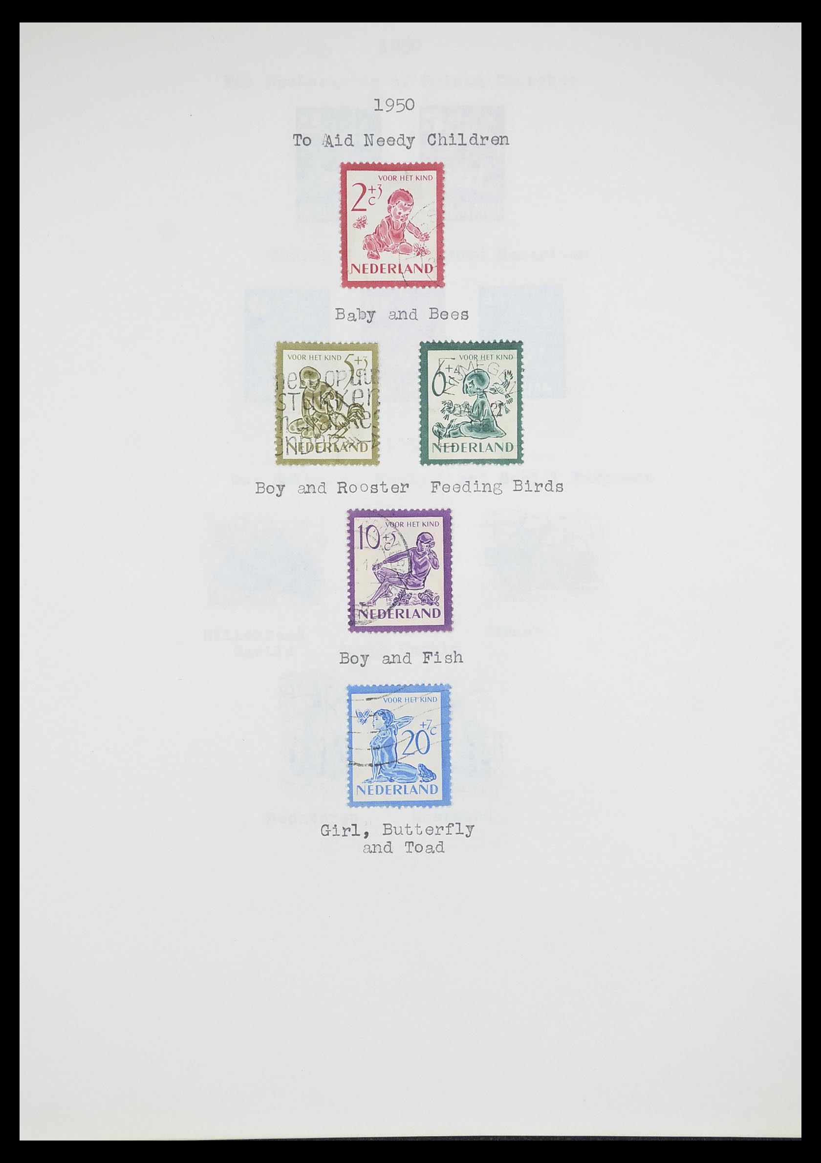 33662 142 - Postzegelverzameling 33662 Nederland 1852-1995.