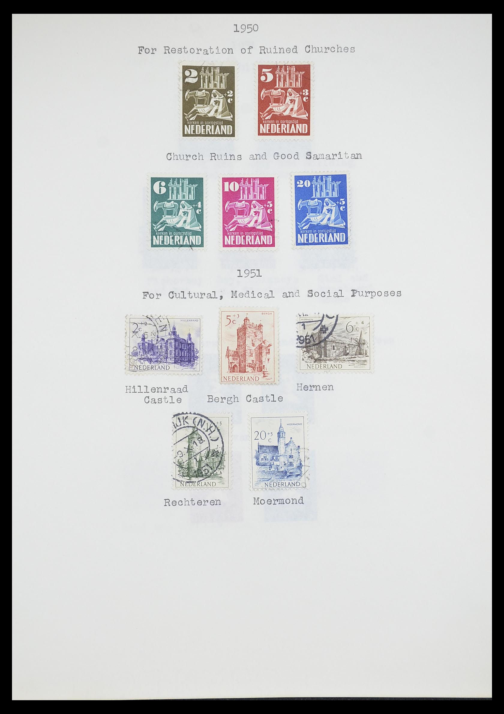 33662 143 - Postzegelverzameling 33662 Nederland 1852-1995.